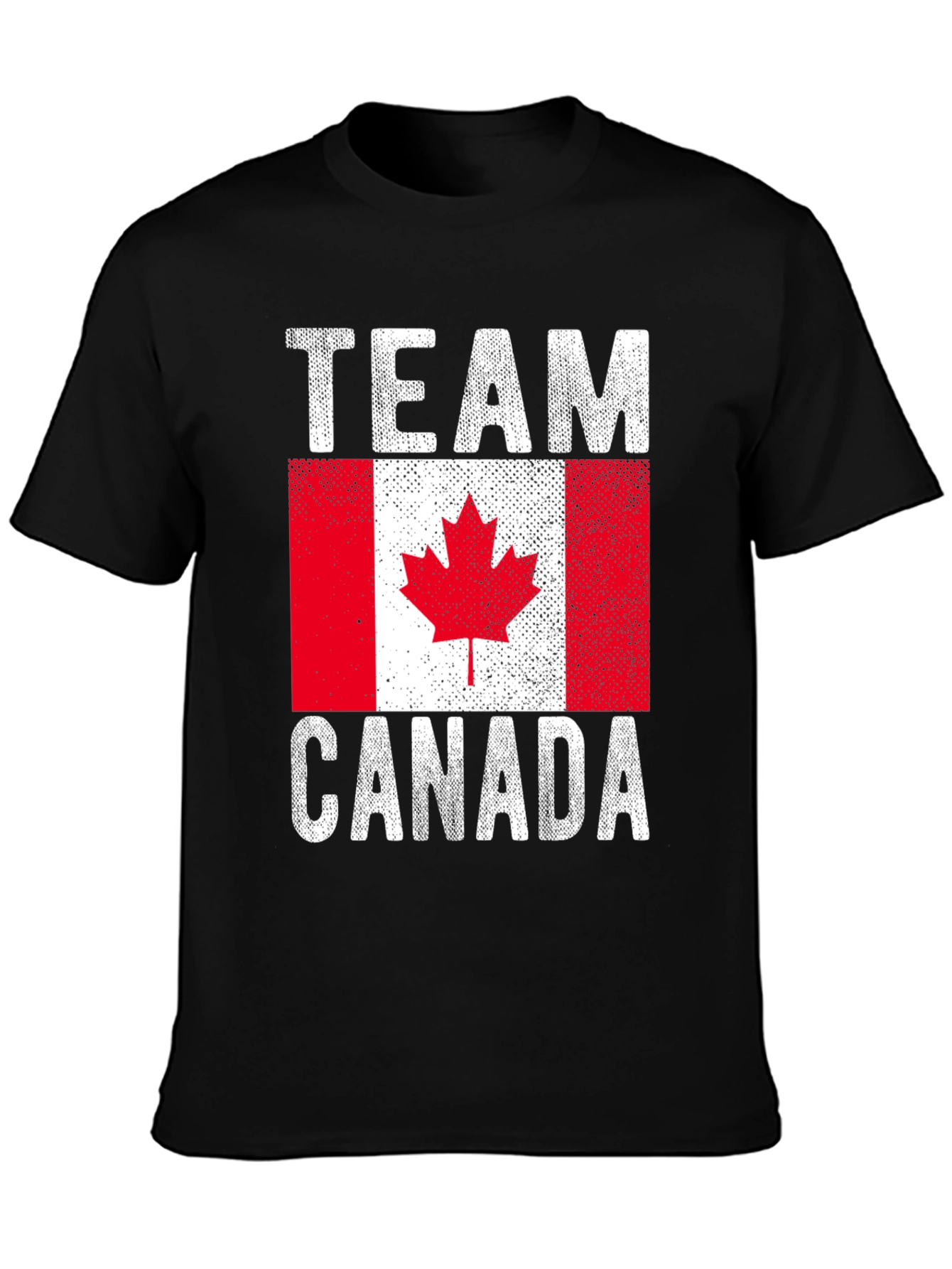 Team Canada Flag Graphic T-Shirt