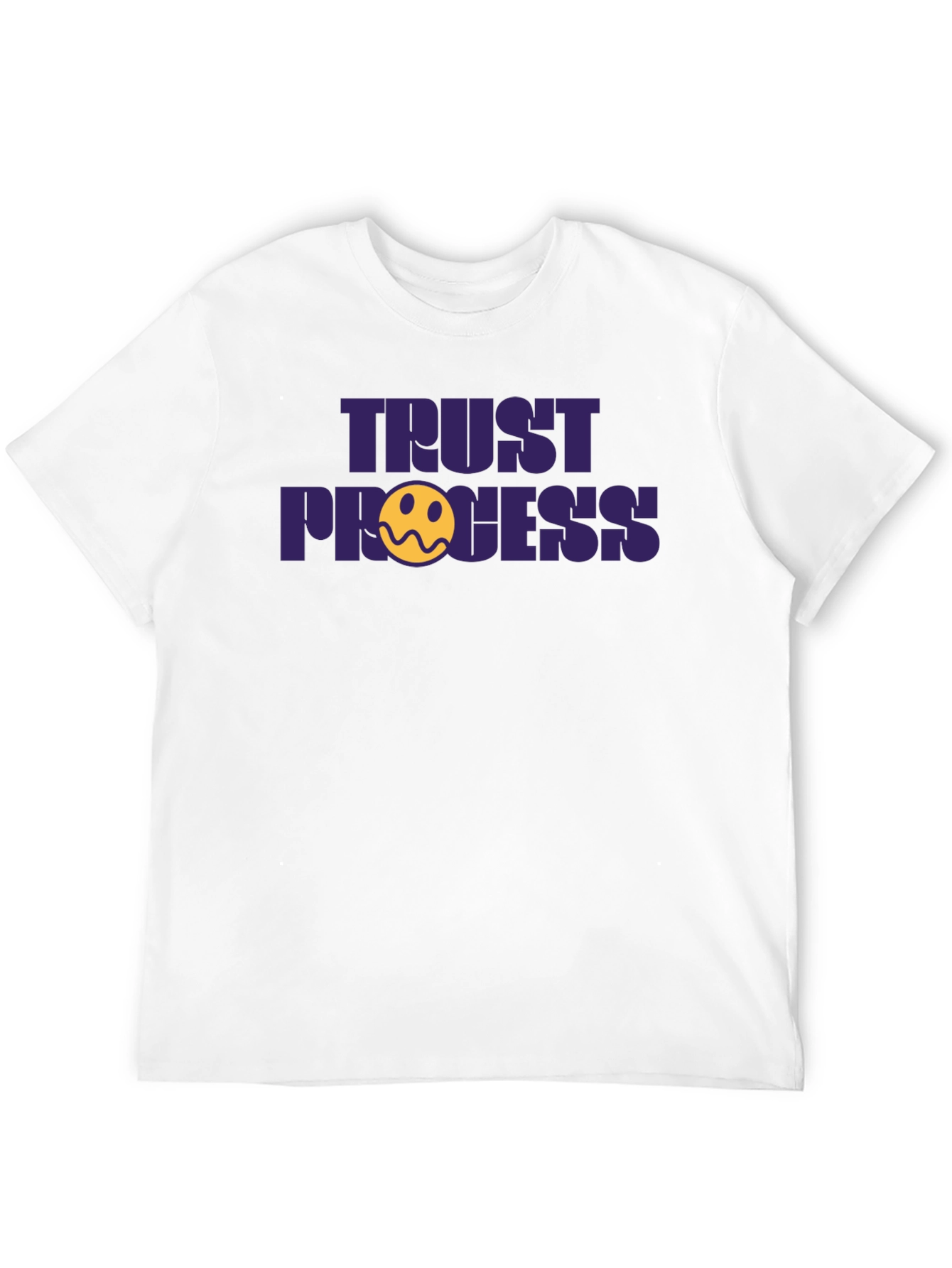 Trust the Process Graphic Tee - Black