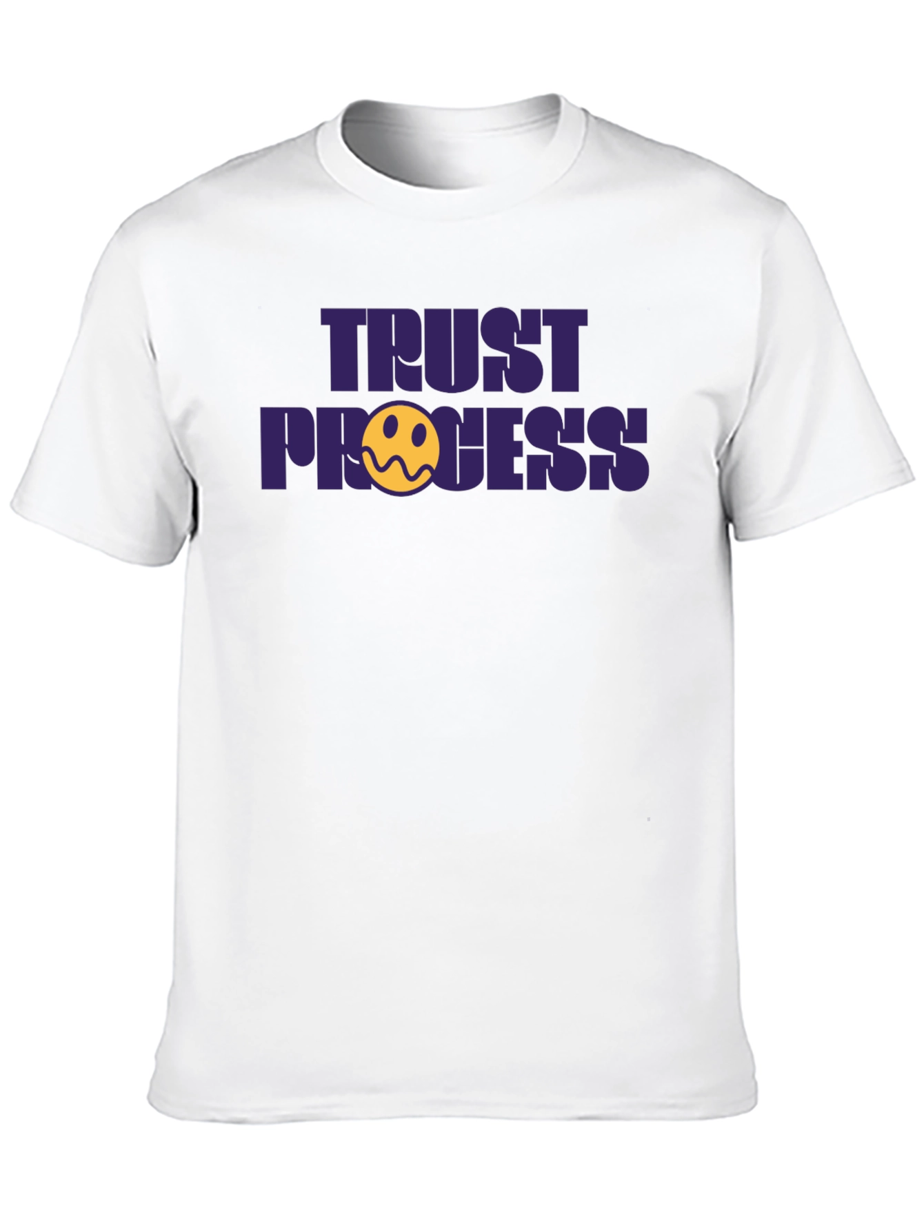 Trust the Process Graphic Tee - Black