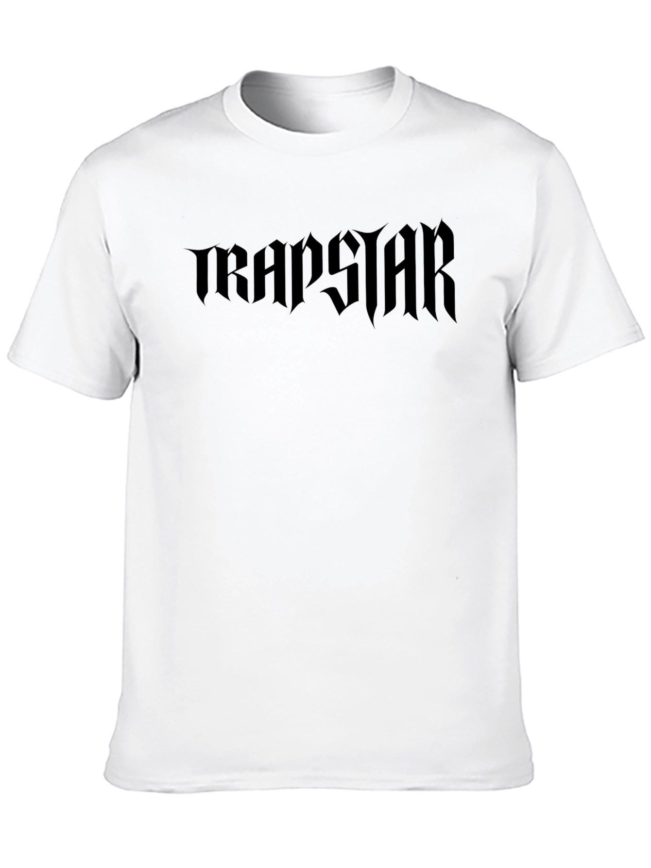 Trapstar Gothic Logo Black T-Shirt