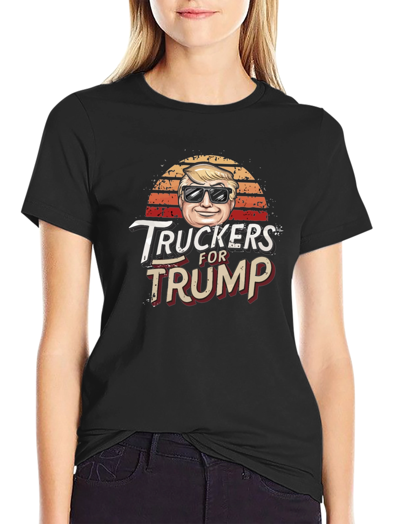 Truckers For Trump Graphic Tee
