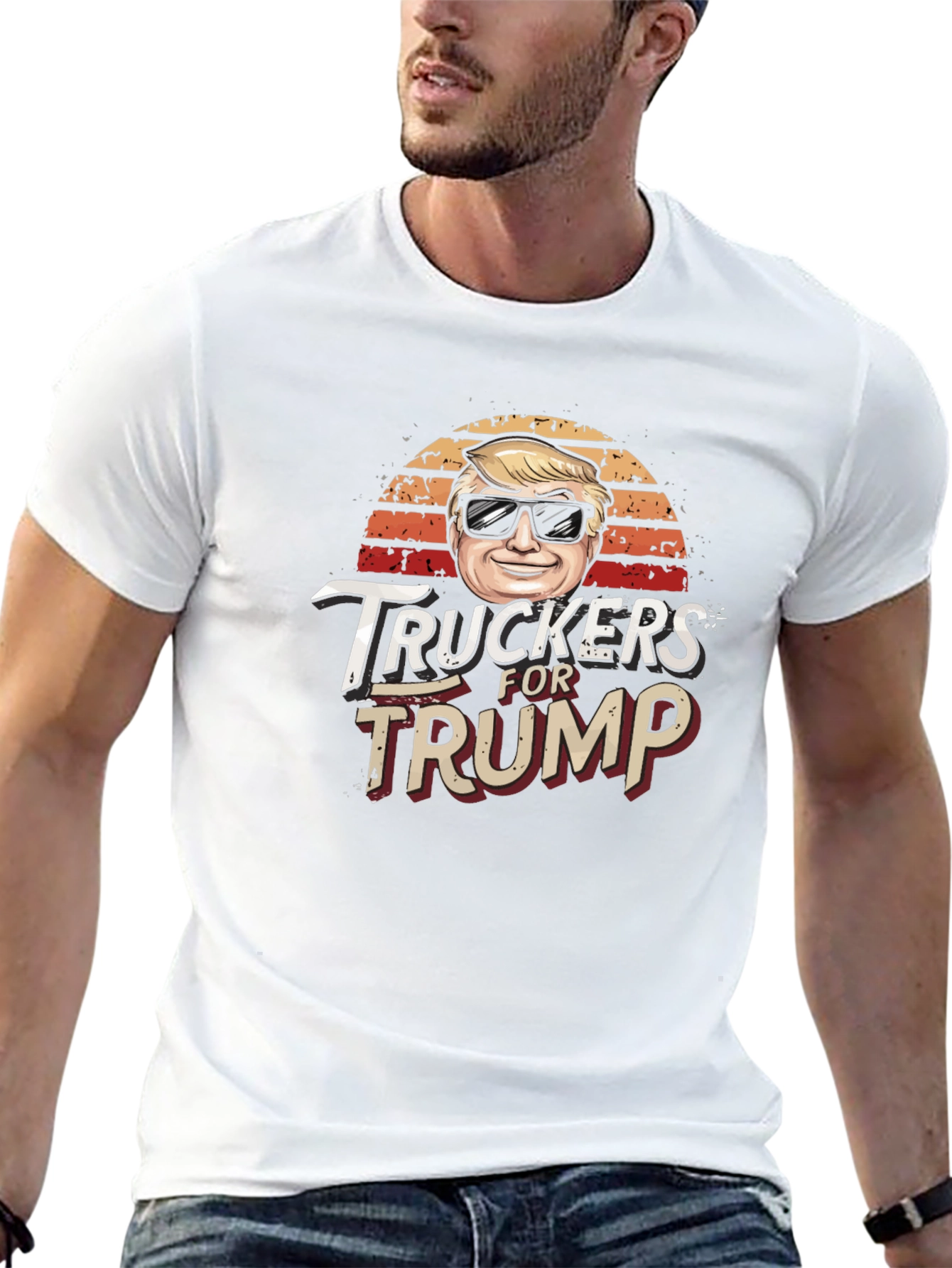 Truckers For Trump Graphic Tee