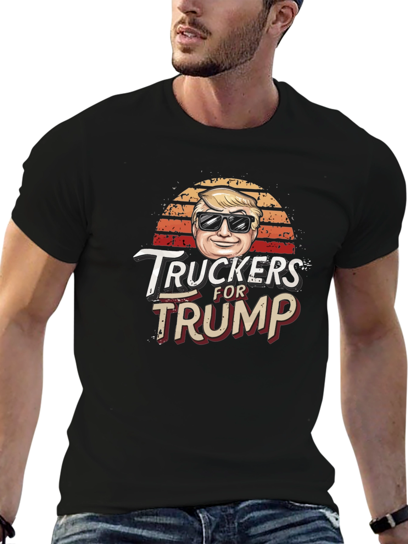 Truckers For Trump Graphic Tee