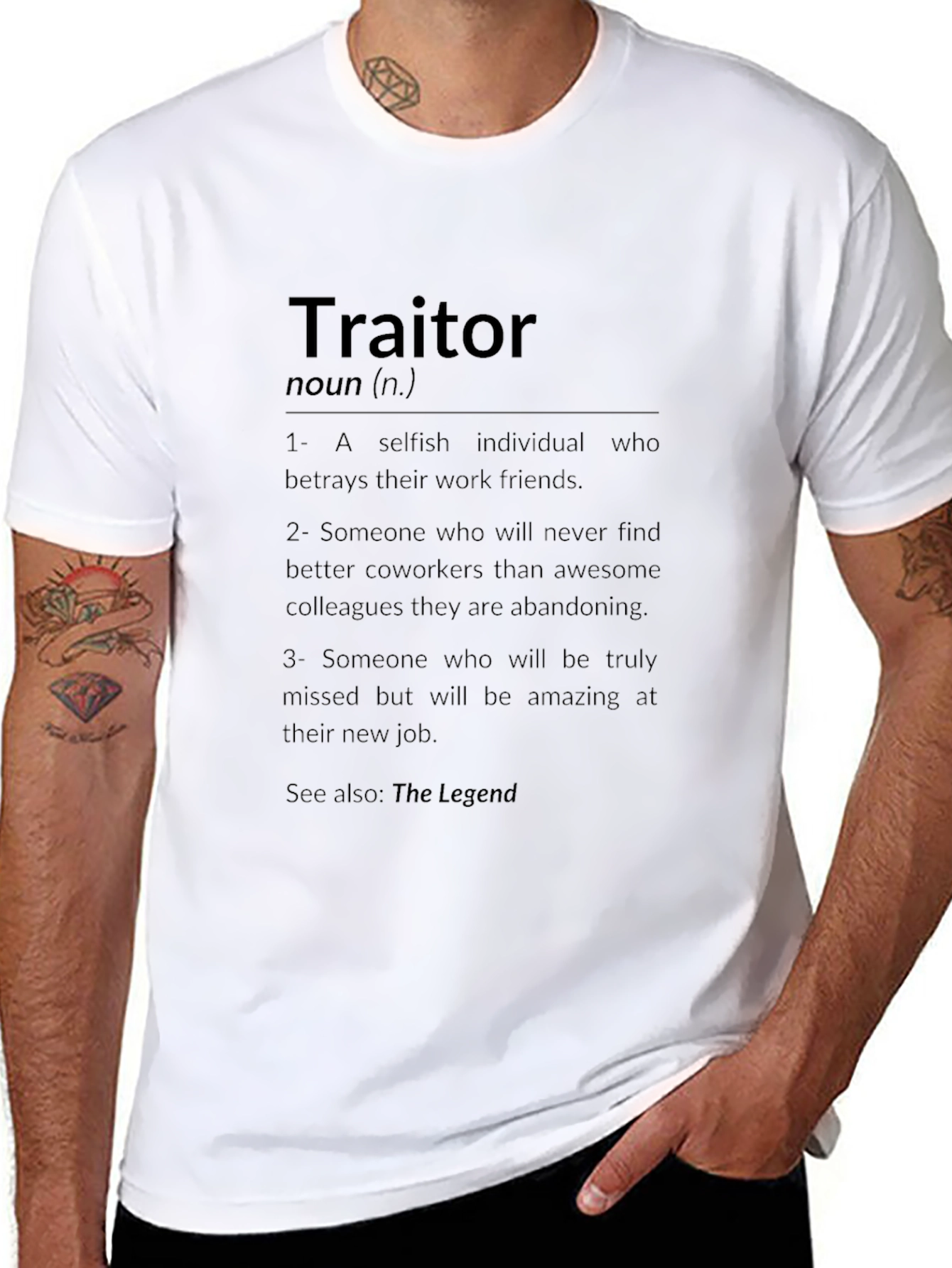 Traitor Definition Funny T-Shirt