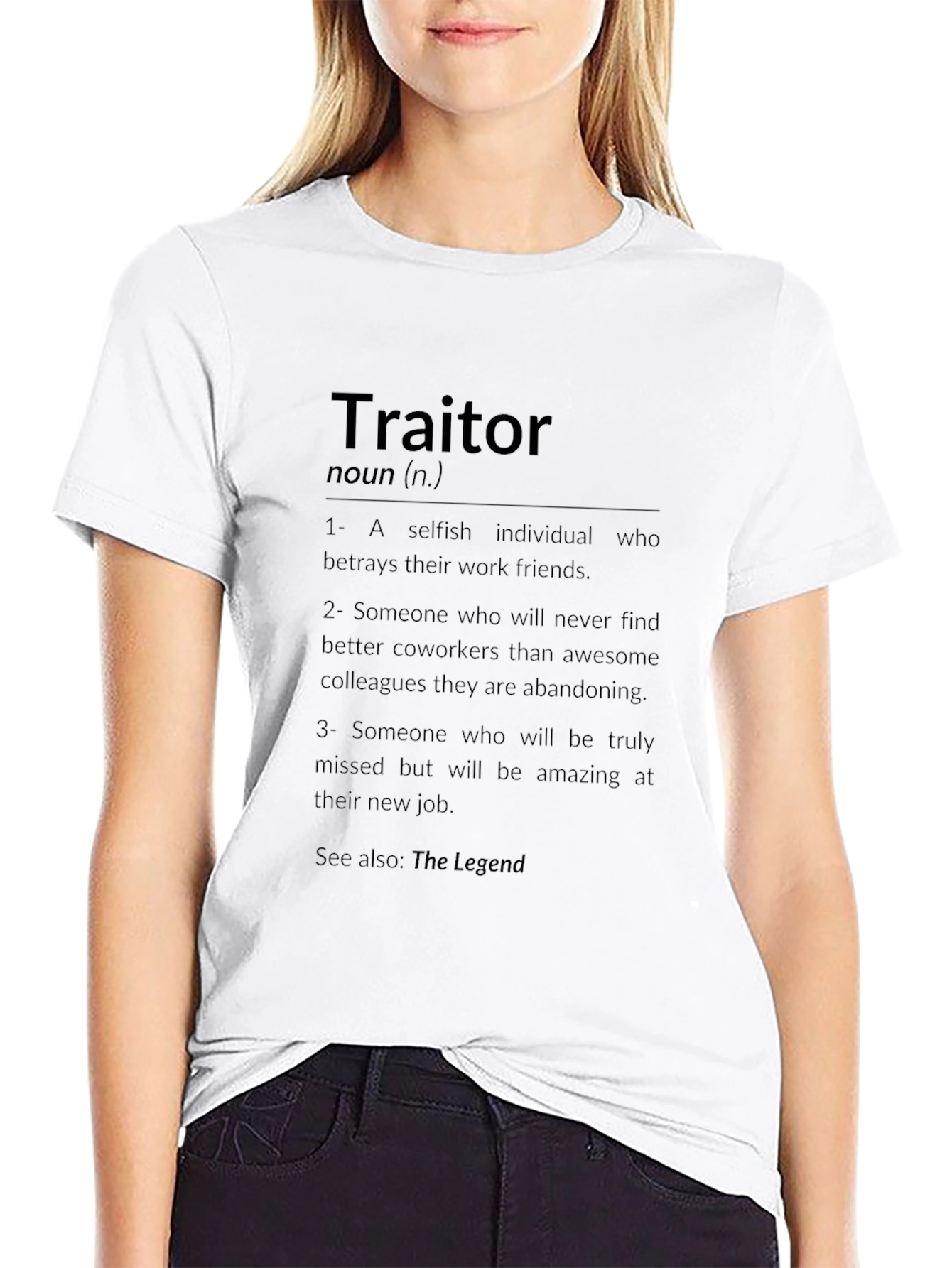 Traitor Definition Funny T-Shirt