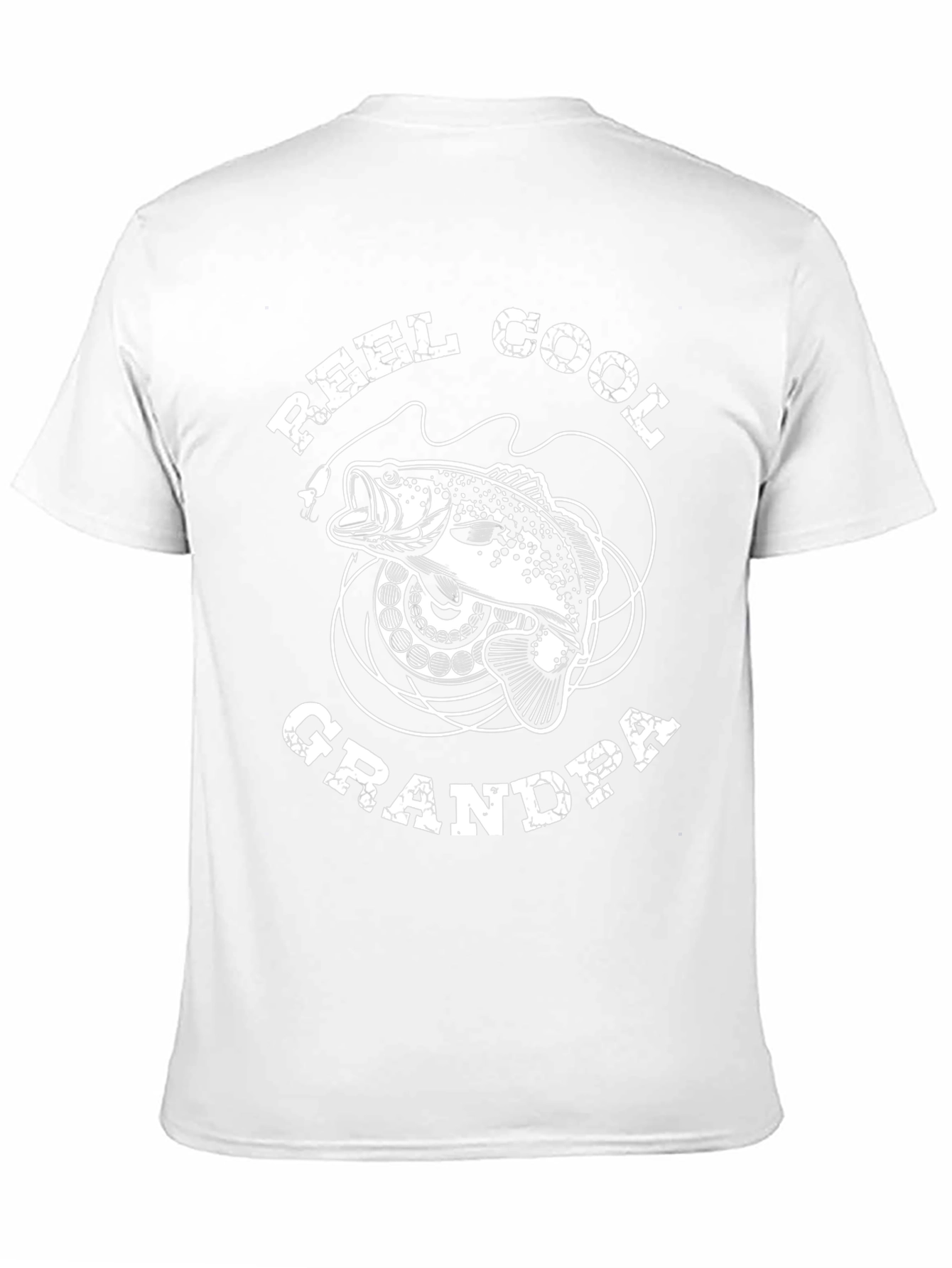 Reel Cool Grandpa Fishing T-Shirt