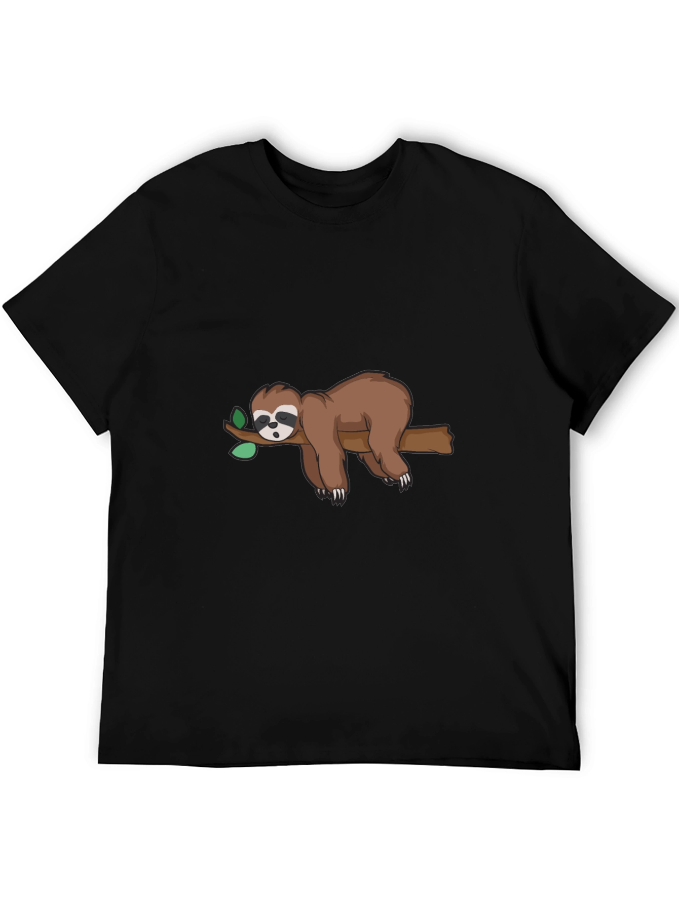 Sloth on Branch Graphic Tee - Relaxed Fit