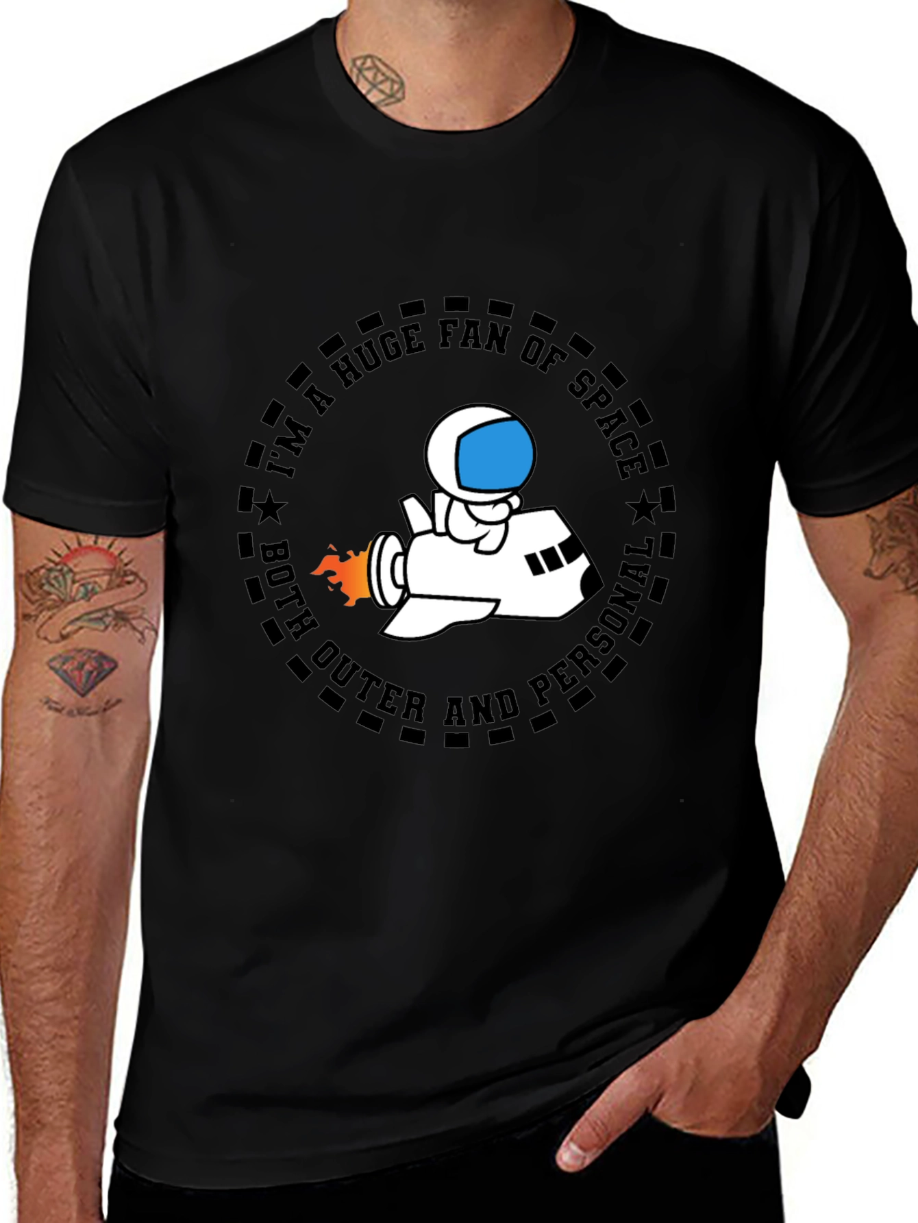 Space Fan T-Shirt - Outer & Personal