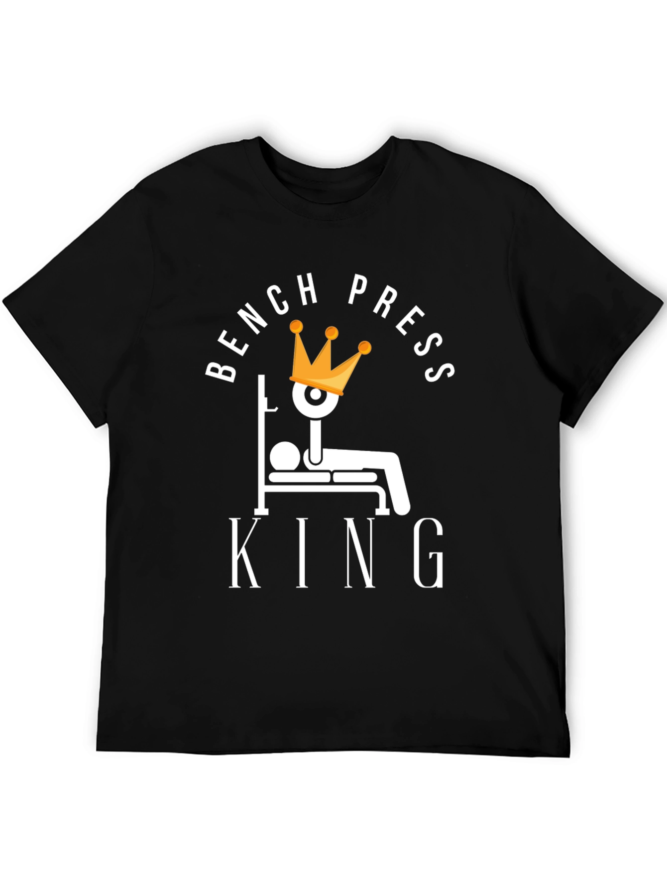 Bench Press King Graphic T-Shirt