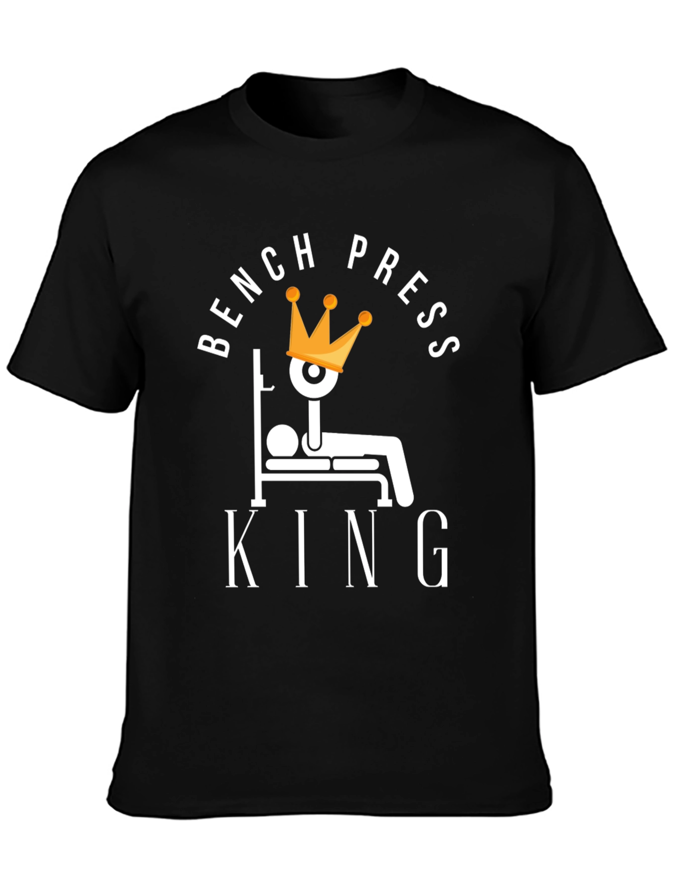 Bench Press King Graphic T-Shirt