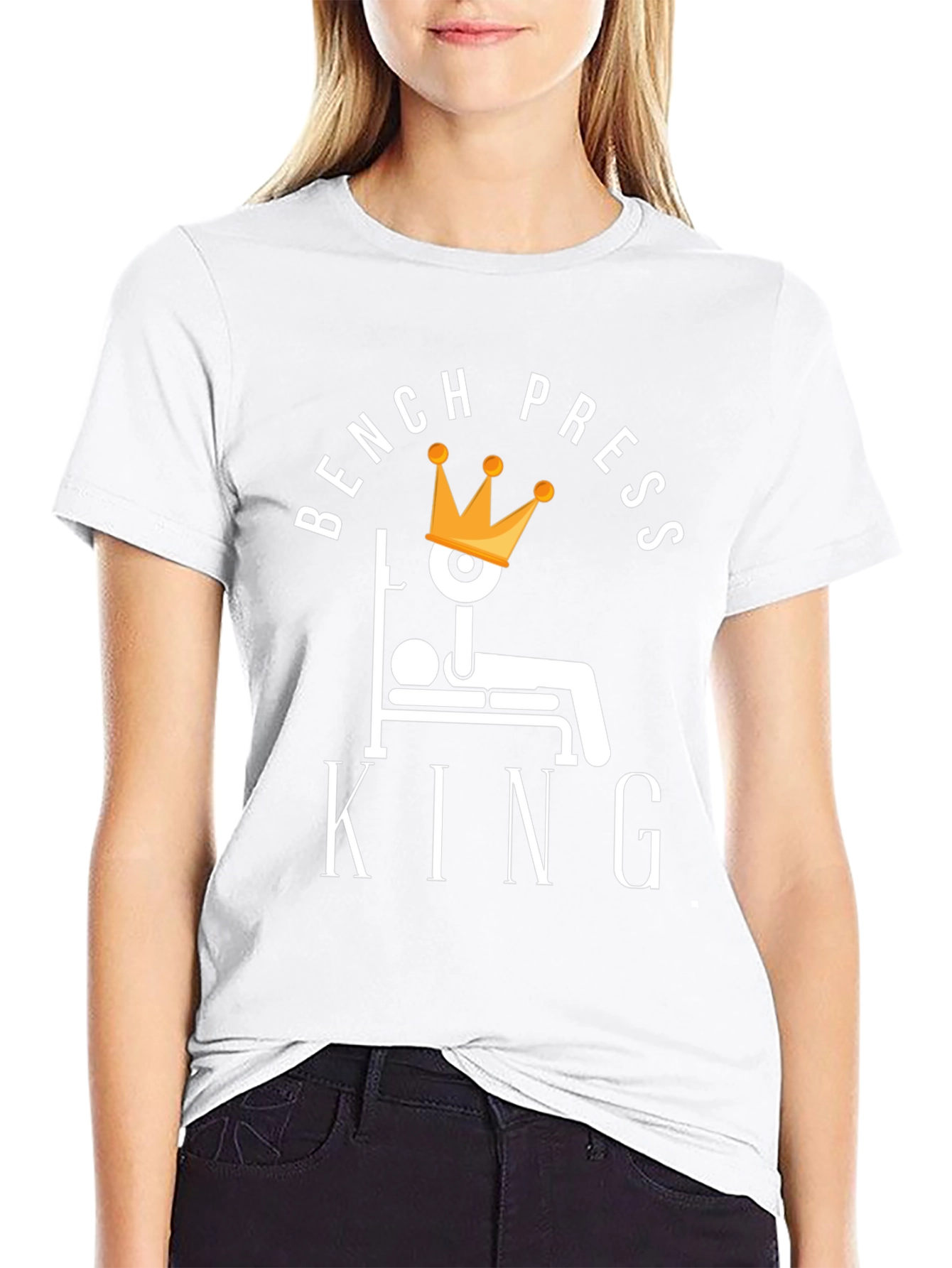 Bench Press King Graphic T-Shirt