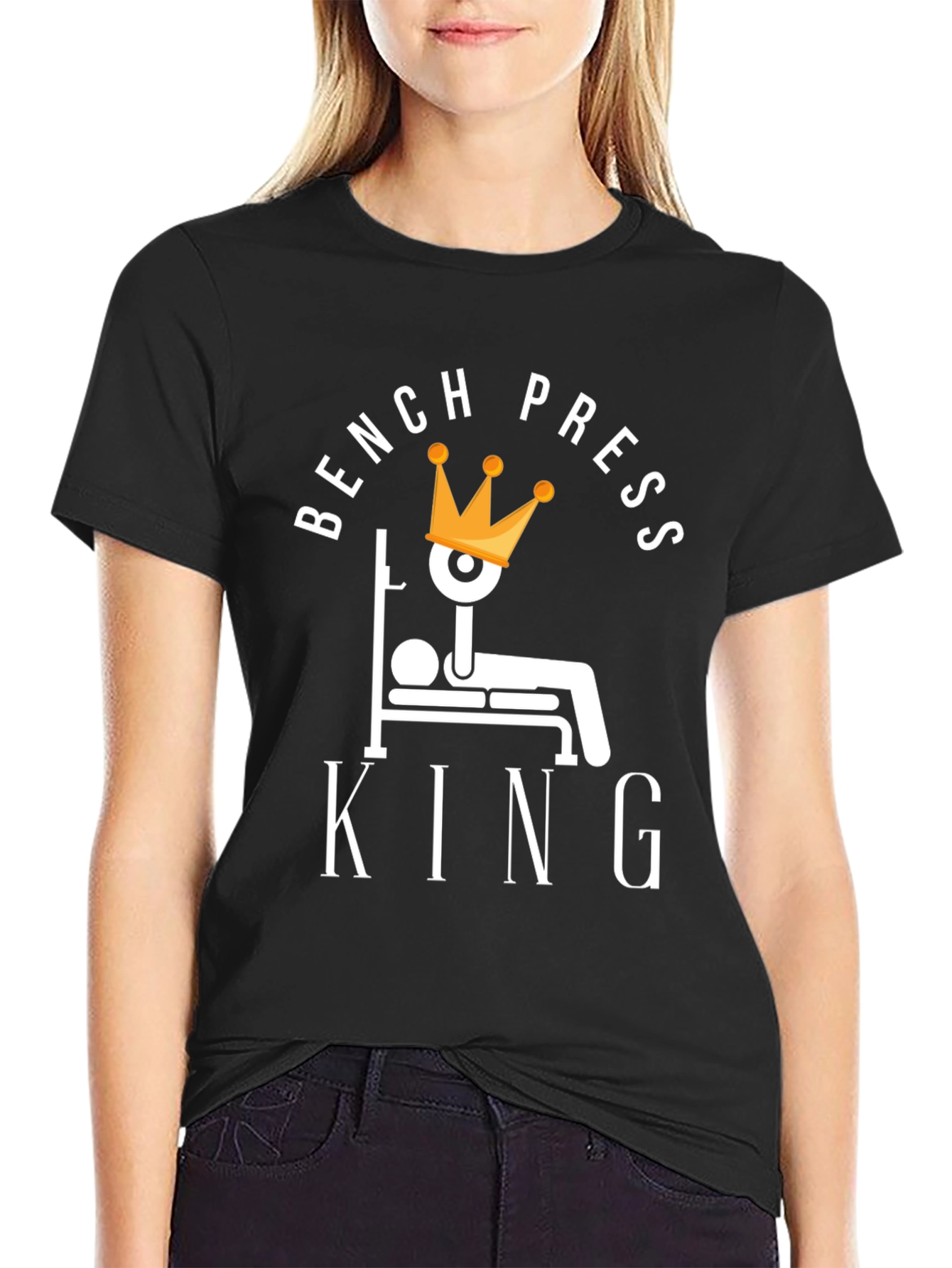 Bench Press King Graphic T-Shirt
