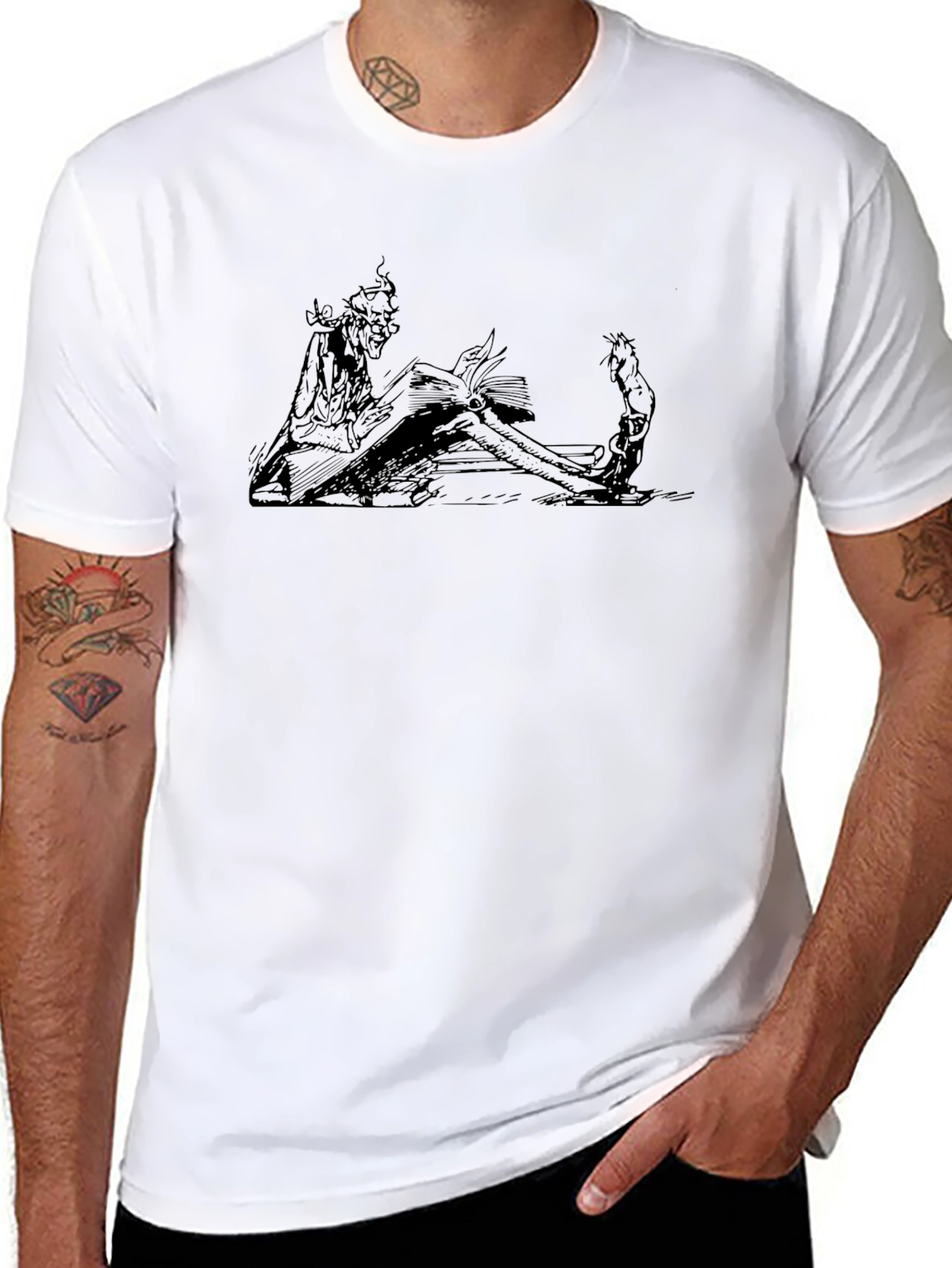 Whimsical Reader Graphic Tee