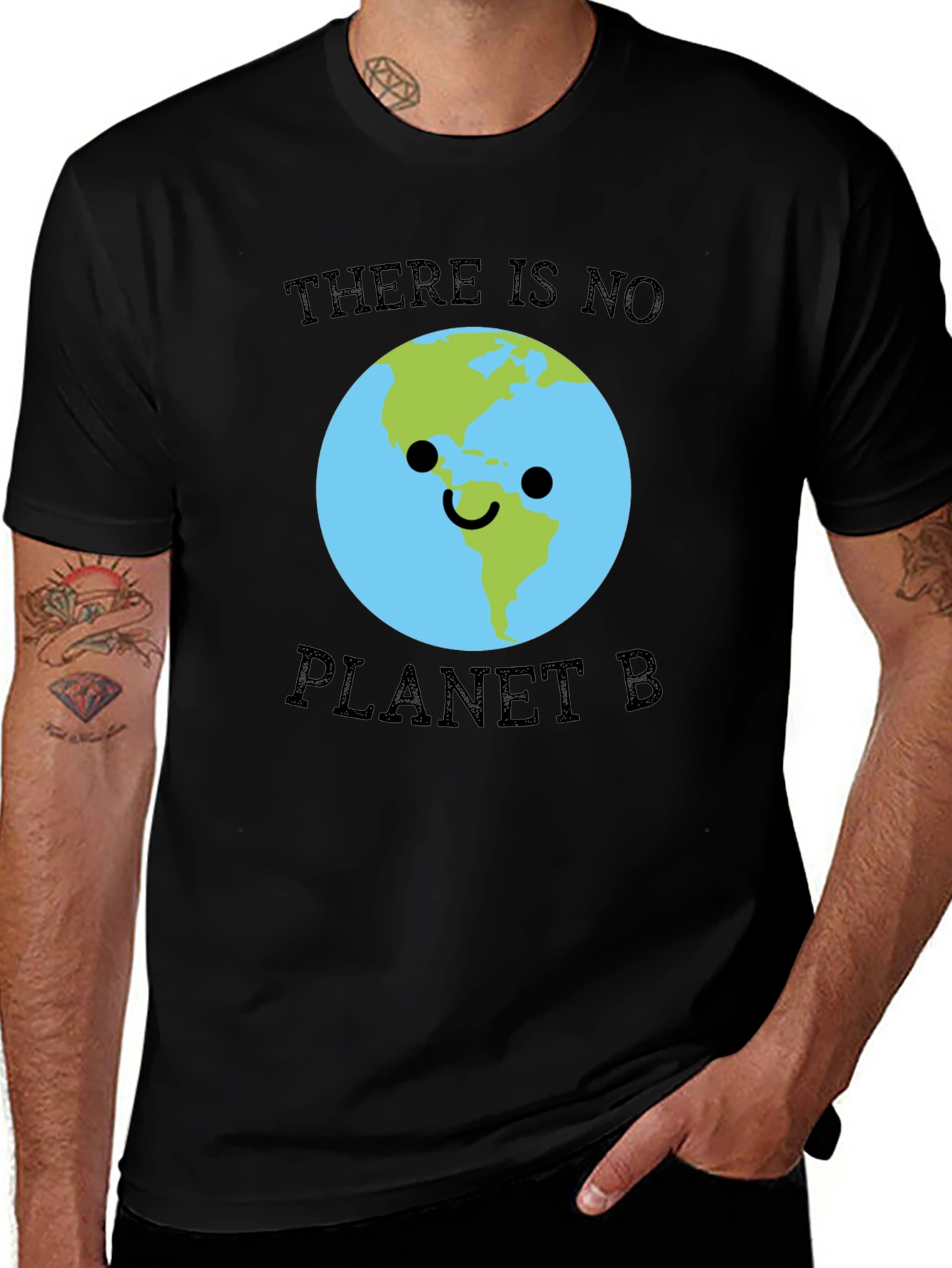 There Is No Planet B Earth Graphic T-Shirt