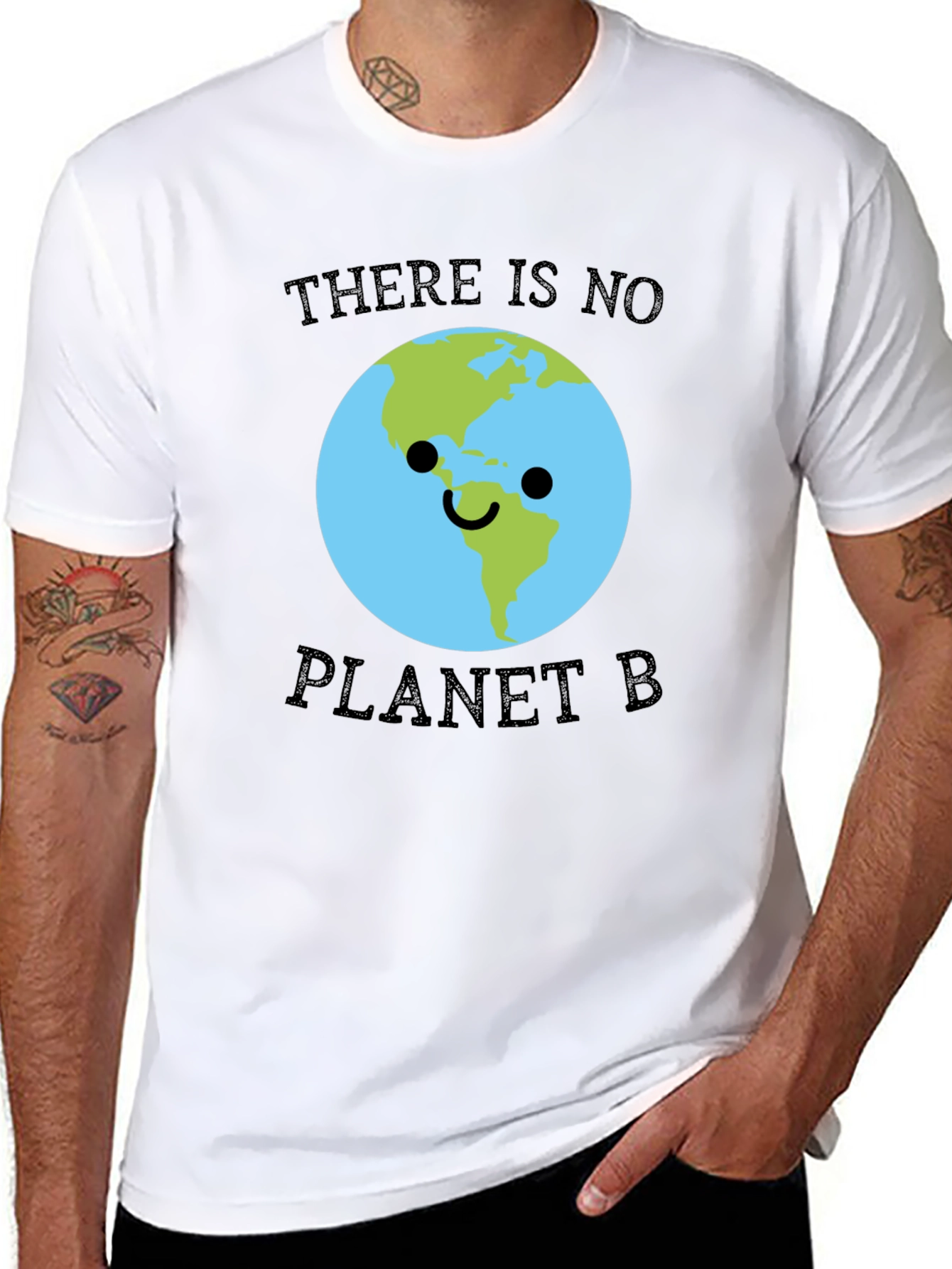 There Is No Planet B Earth Graphic T-Shirt