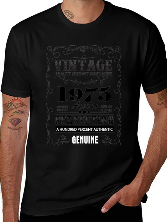 Vintage 1975 Aged To Perfection T-Shirt