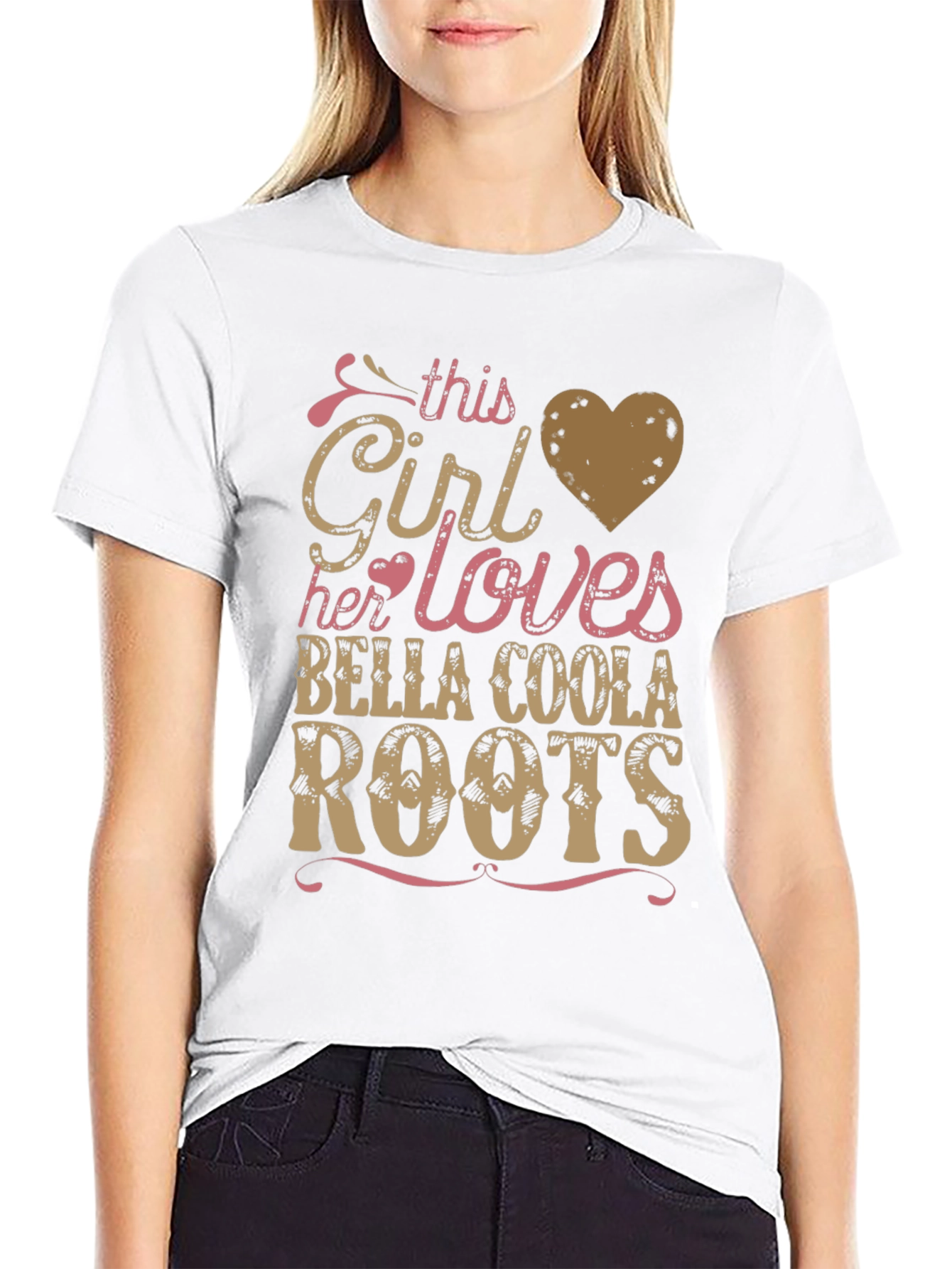 Bella Coola Roots T-Shirt -  Girl Loves Her Roots