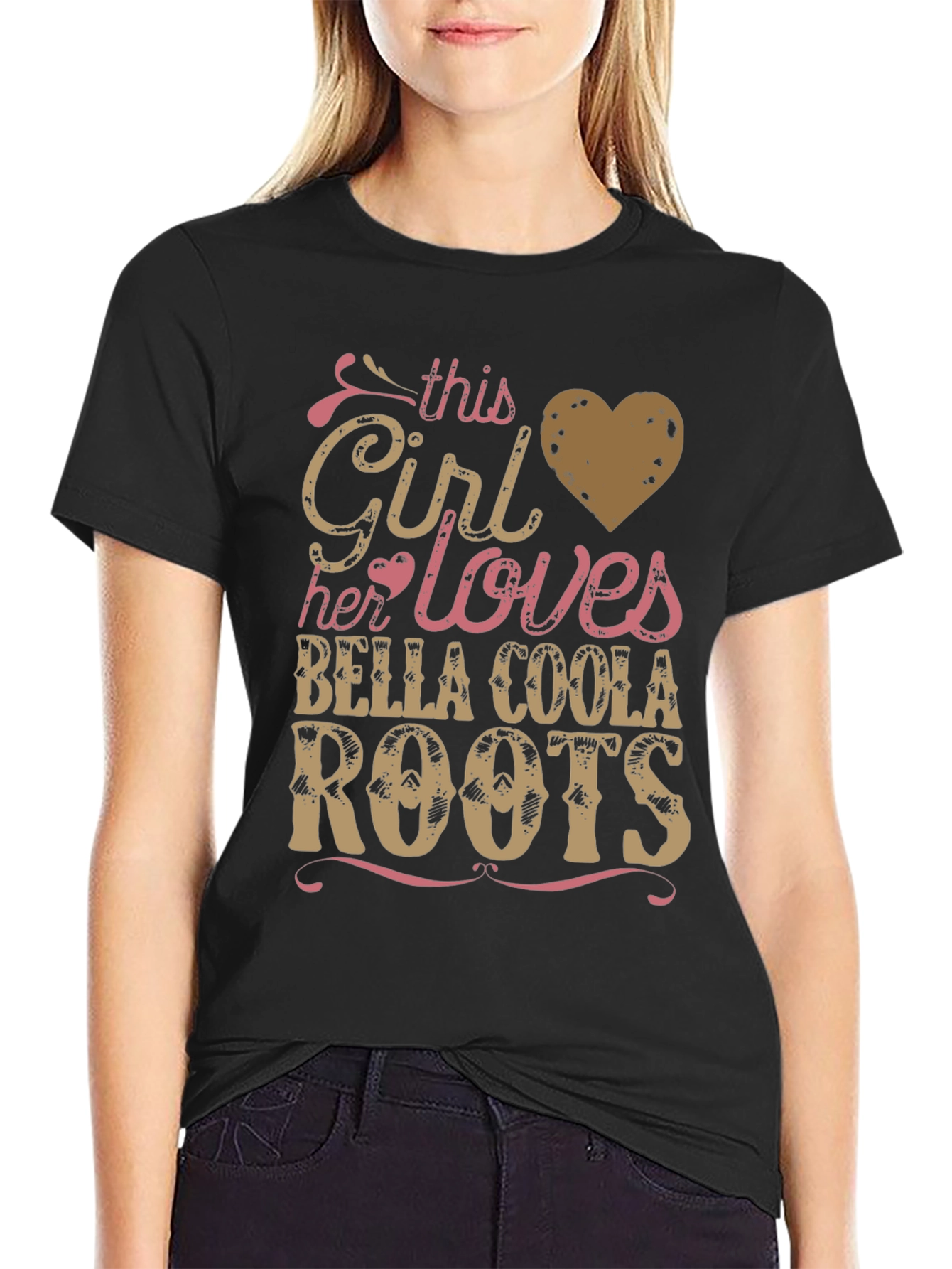 Bella Coola Roots T-Shirt -  Girl Loves Her Roots