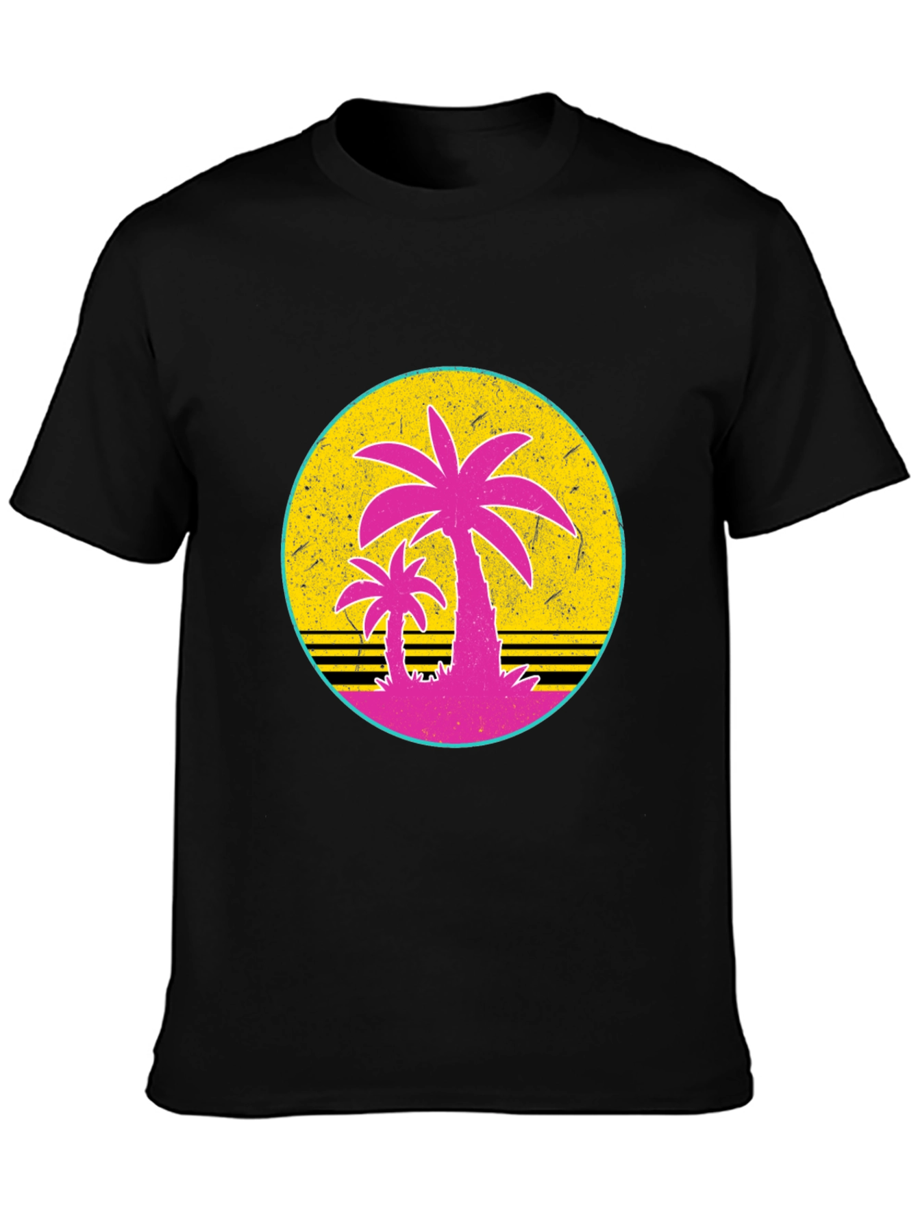 Retro Palm Sunset T-Shirt