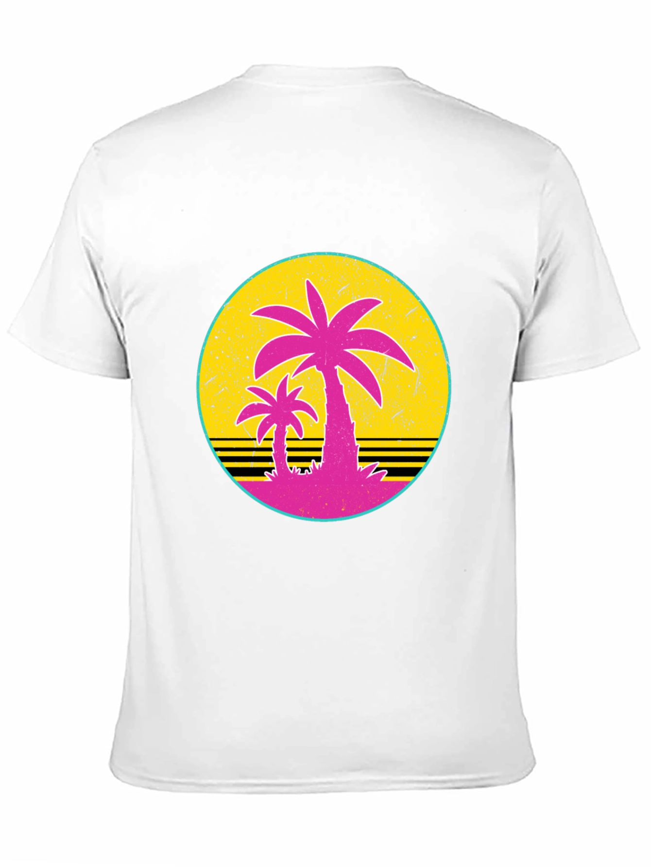 Retro Palm Sunset T-Shirt