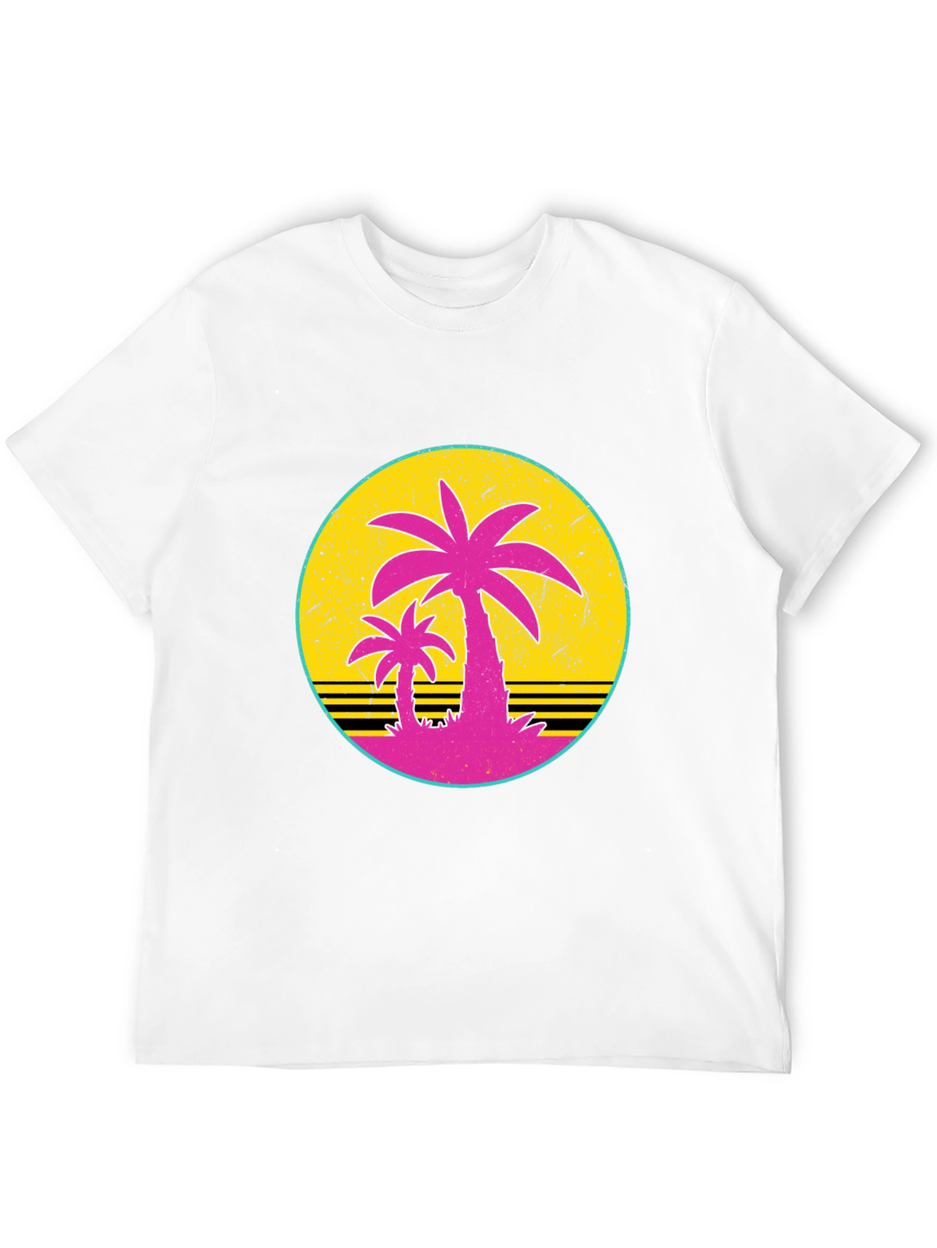 Retro Palm Sunset T-Shirt