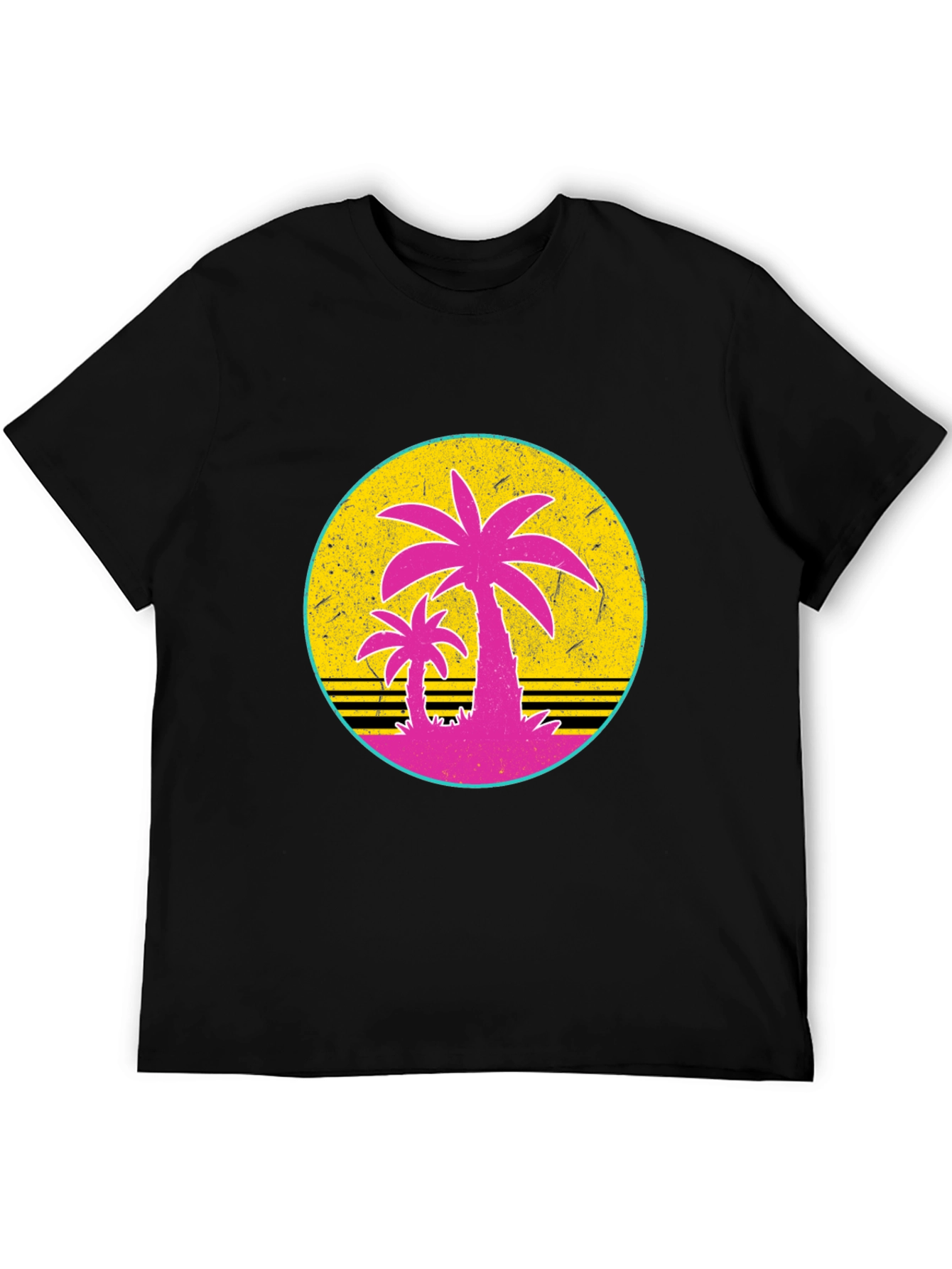 Retro Palm Sunset T-Shirt