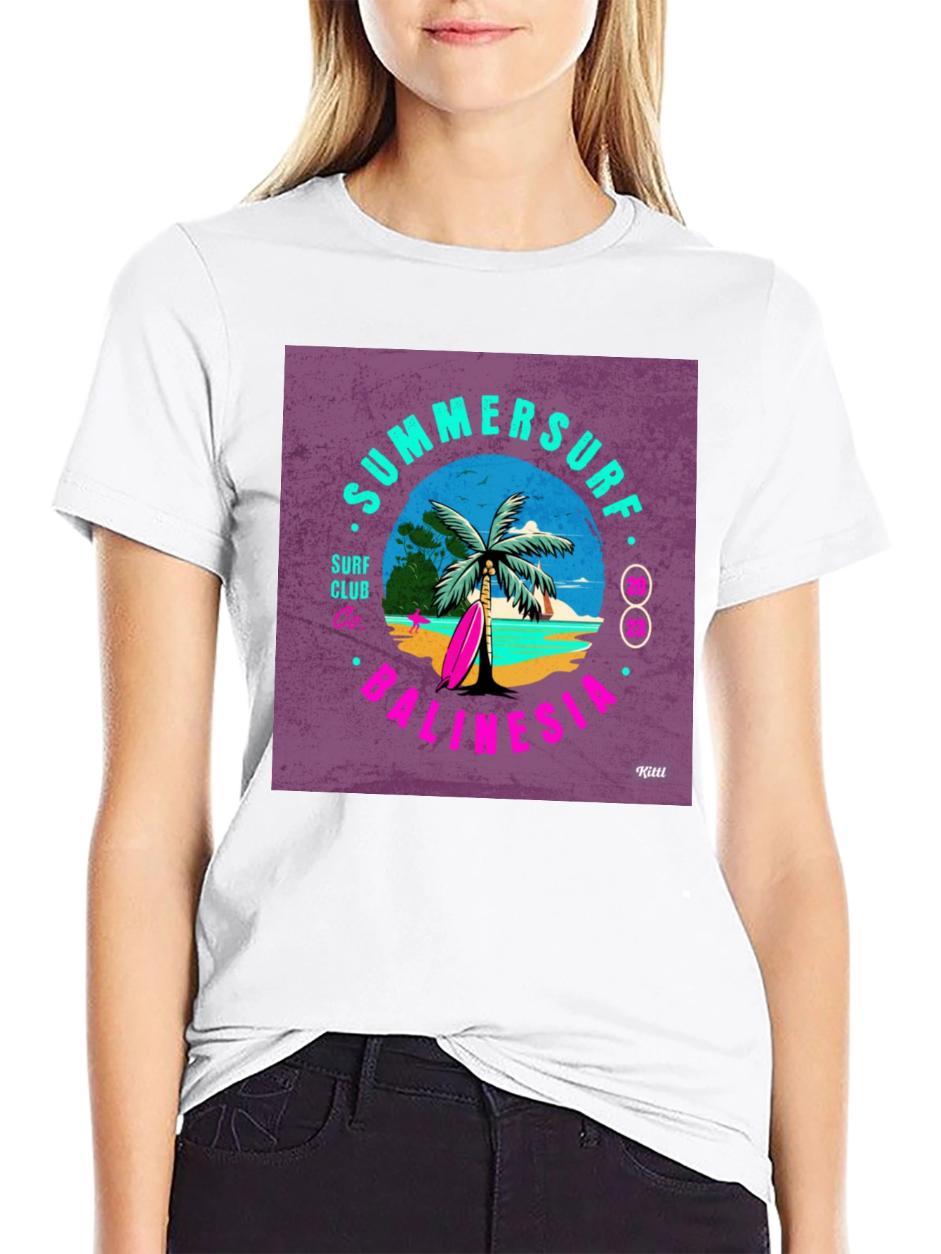 Summer Surf Club T-Shirt - California Vibes