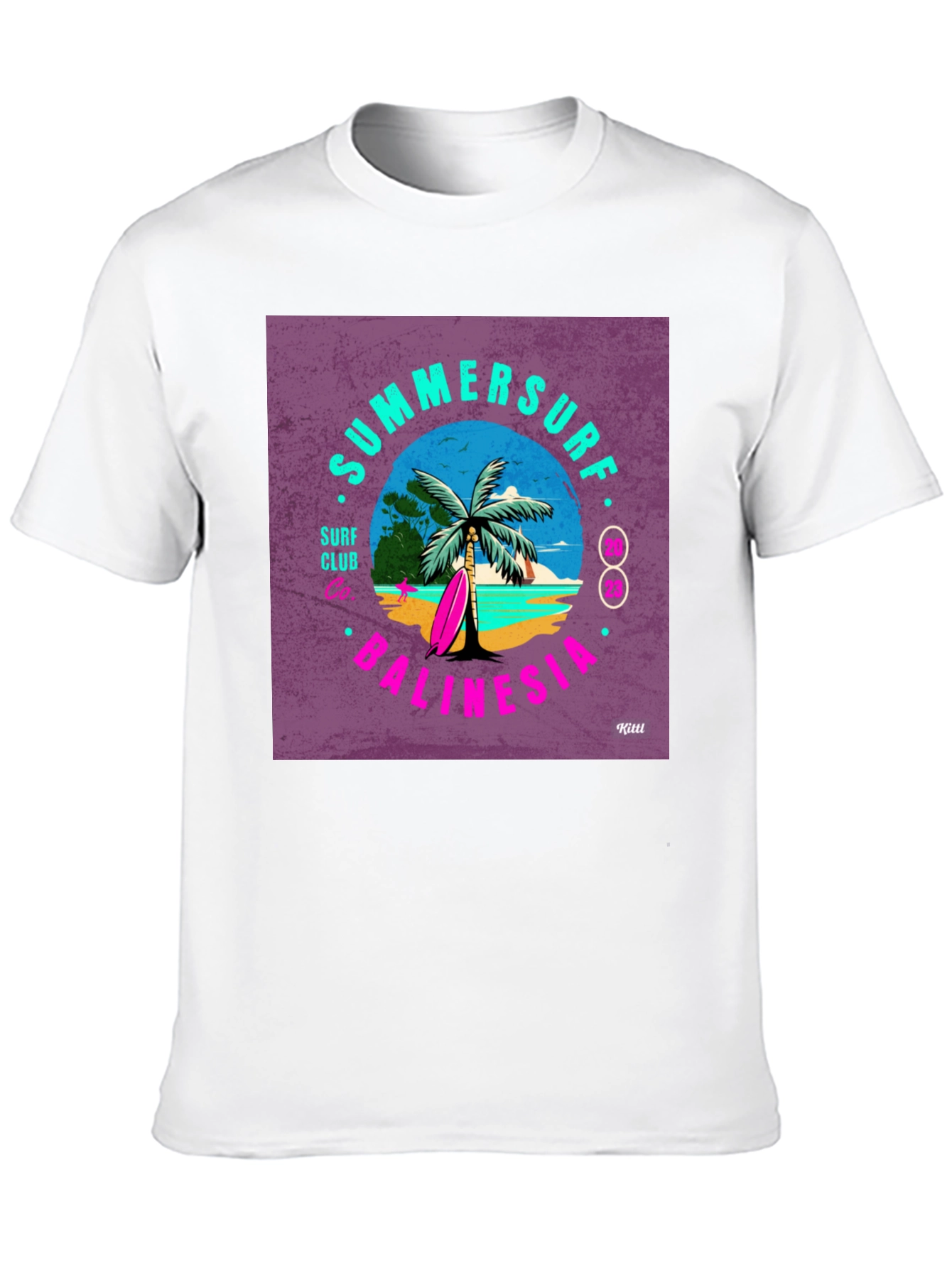 Summer Surf Club T-Shirt - California Vibes