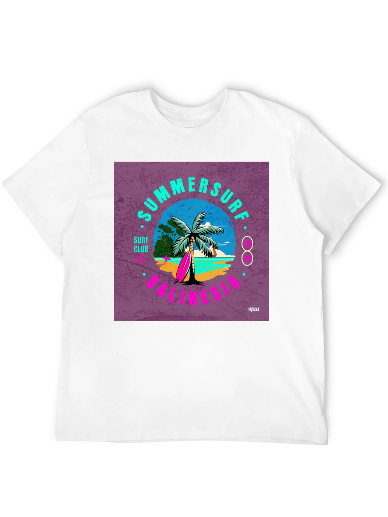 Summer Surf Club T-Shirt - California Vibes