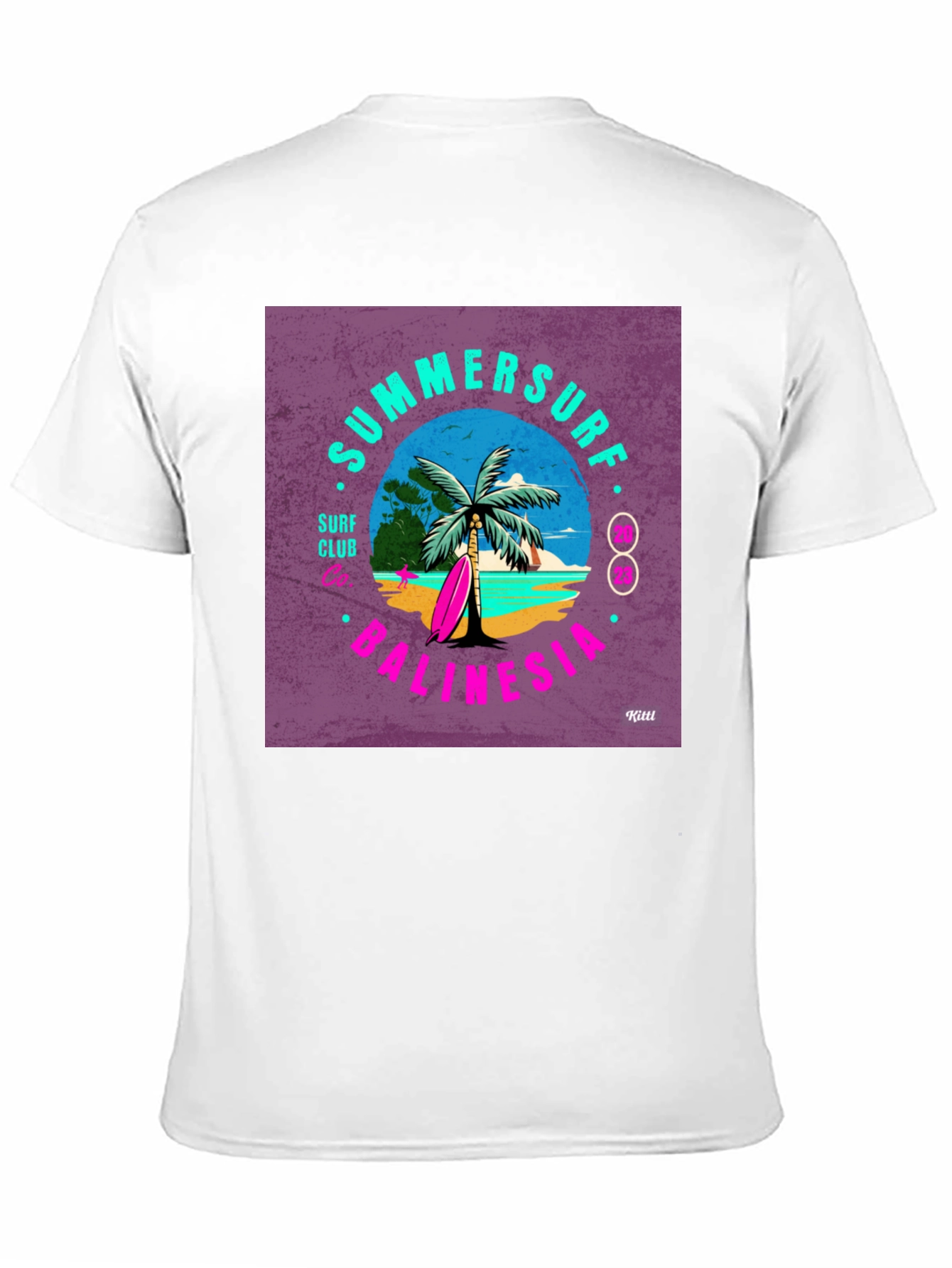 Summer Surf Club T-Shirt - California Vibes