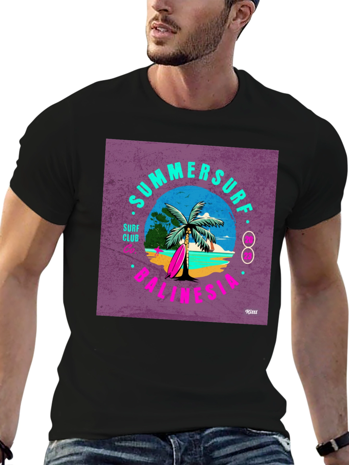 Summer Surf Club T-Shirt - California Vibes