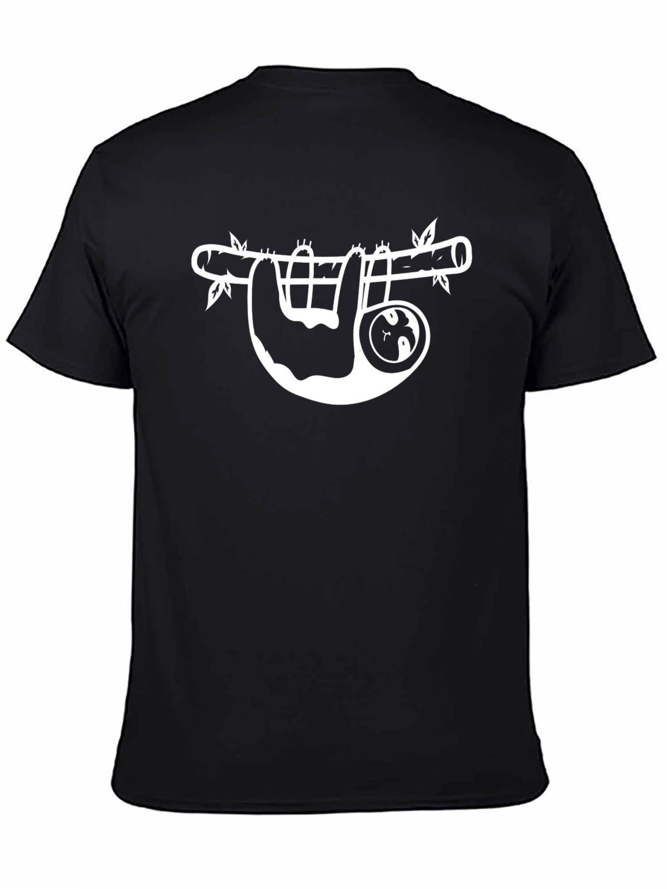 Sloth on Branch Graphic T-Shirt - Relaxed Fit