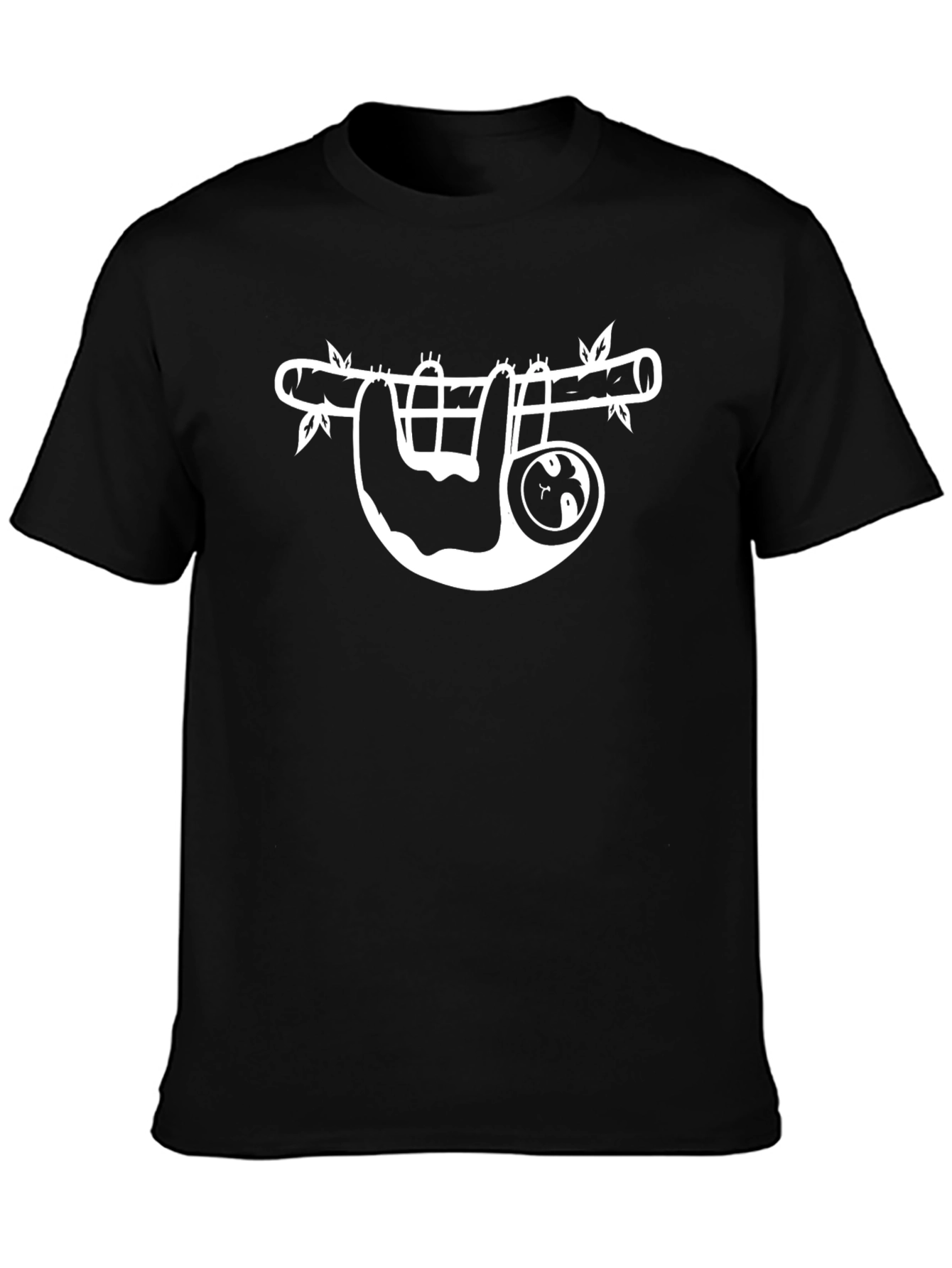 Sloth on Branch Graphic T-Shirt - Relaxed Fit