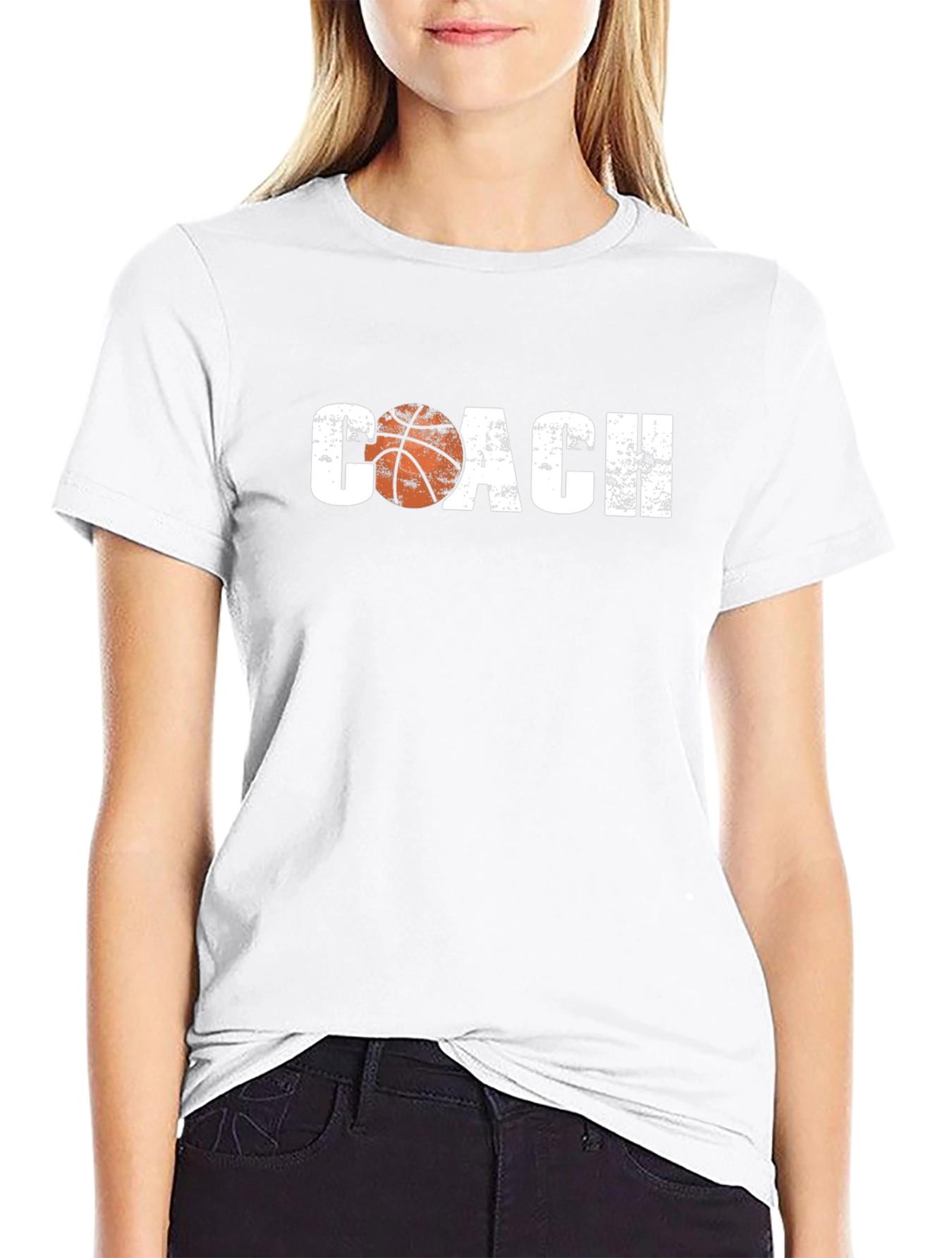 Basketball Coach Graphic Tee - Black T-Shirt