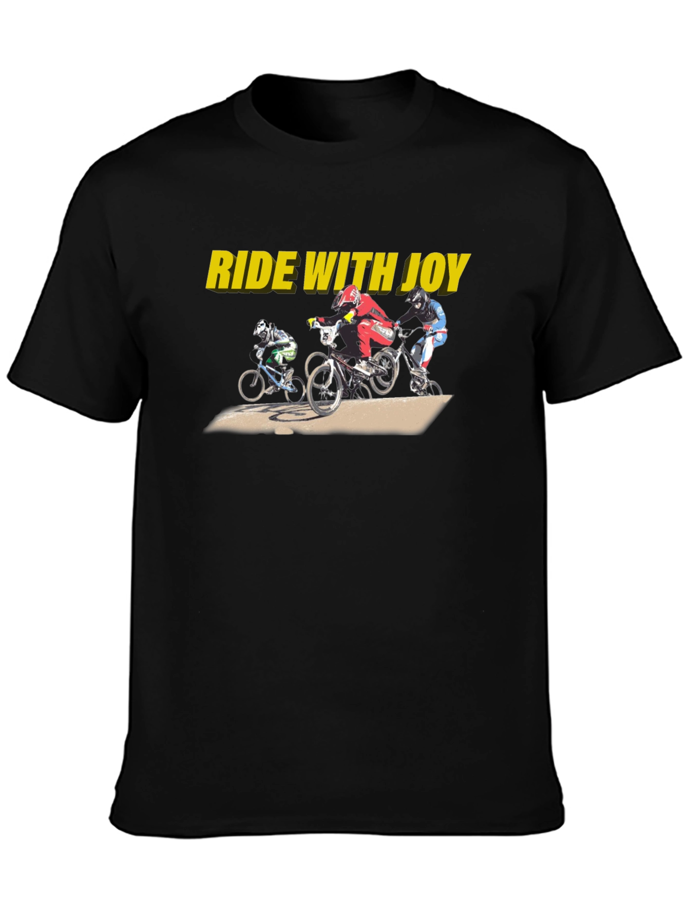 Ride with Joy BMX Graphic Tee