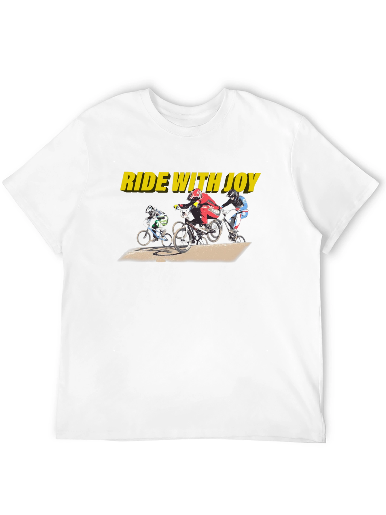 Ride with Joy BMX Graphic Tee