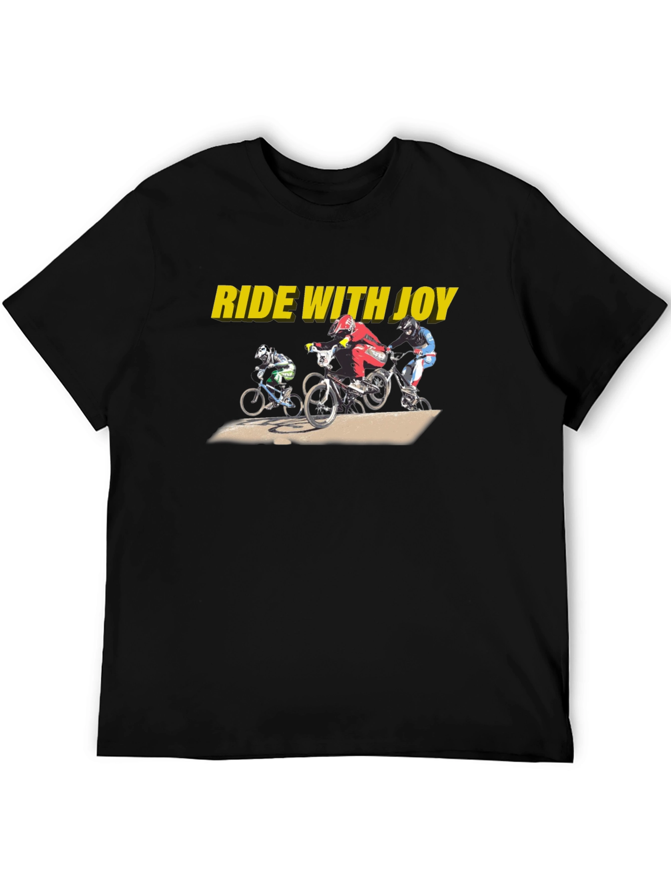 Ride with Joy BMX Graphic Tee