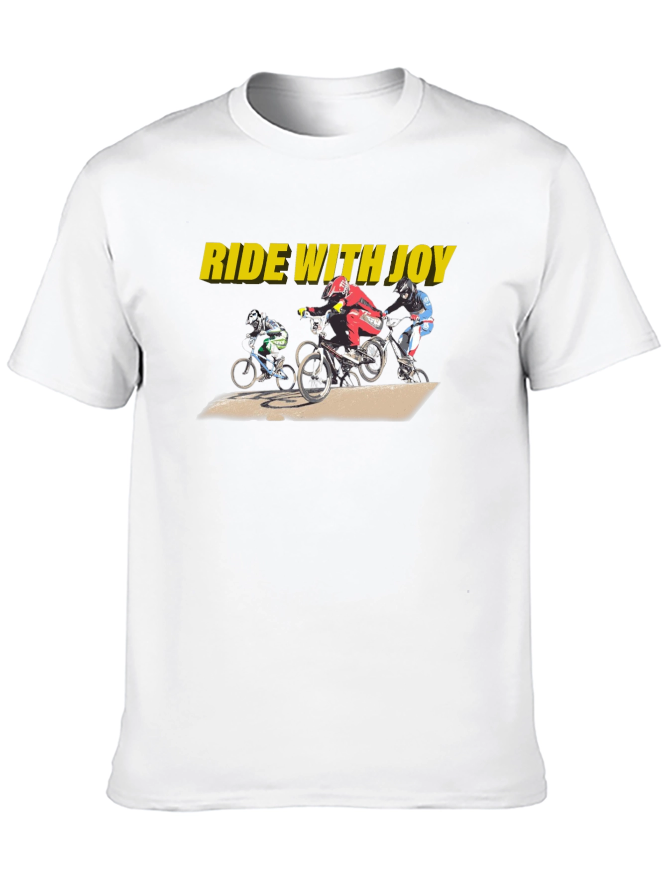 Ride with Joy BMX Graphic Tee