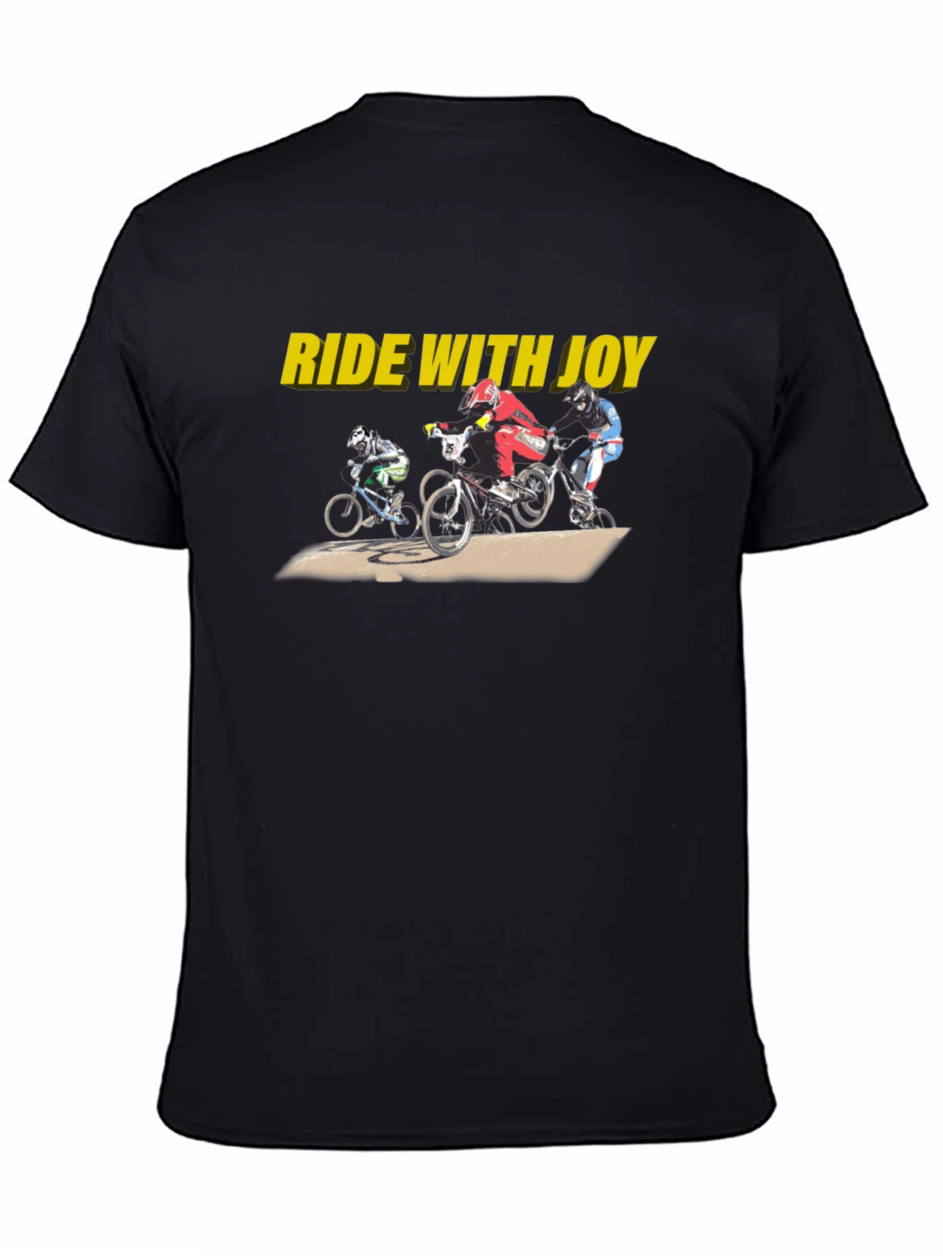 Ride with Joy BMX Graphic Tee