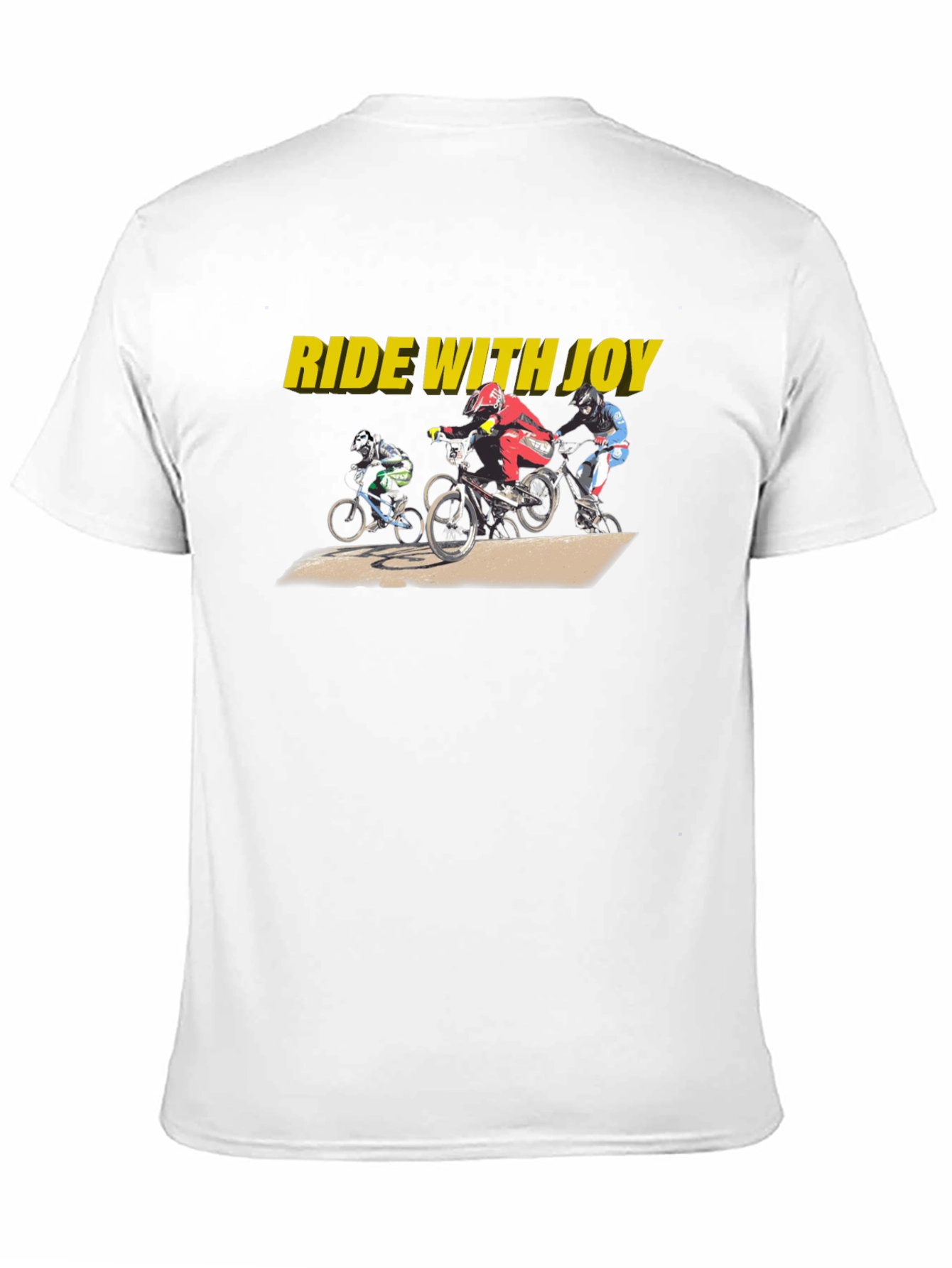 Ride with Joy BMX Graphic Tee