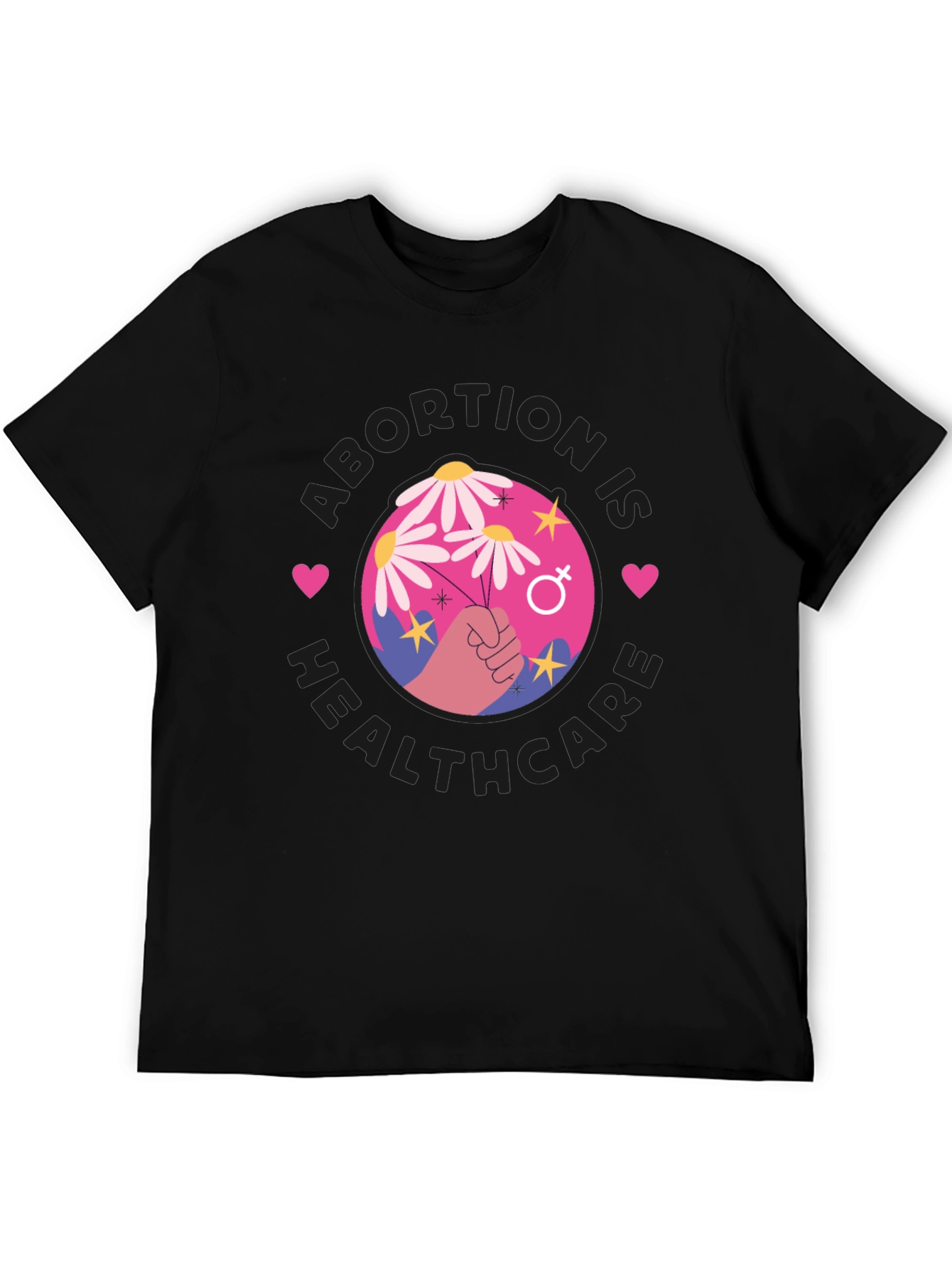 Abortion is Healthcare Graphic Tee