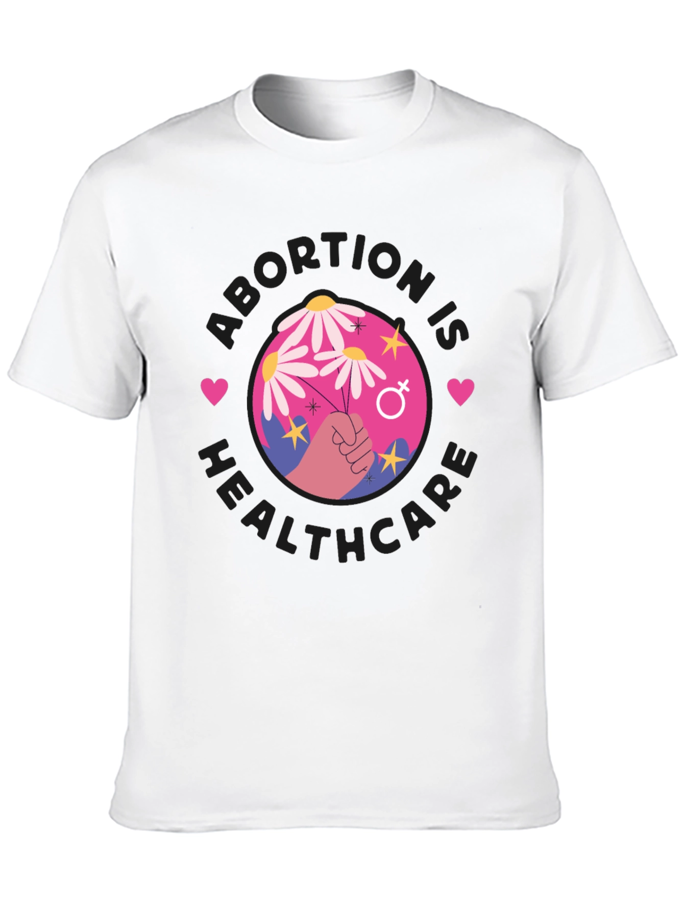 Abortion is Healthcare Graphic Tee