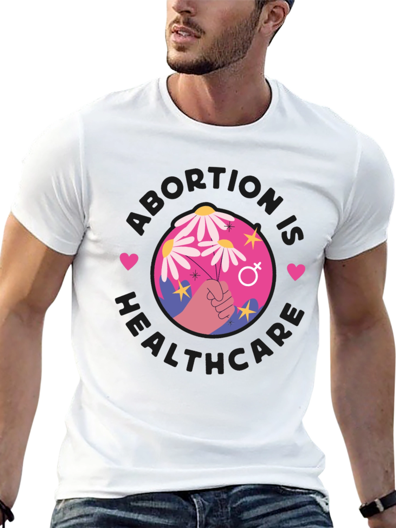 Abortion is Healthcare Graphic Tee
