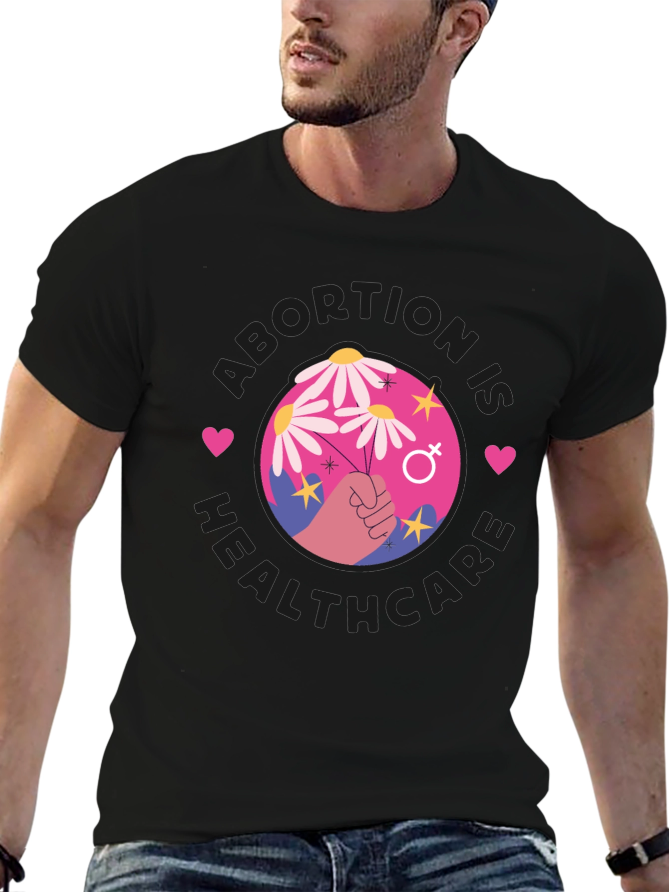 Abortion is Healthcare Graphic Tee