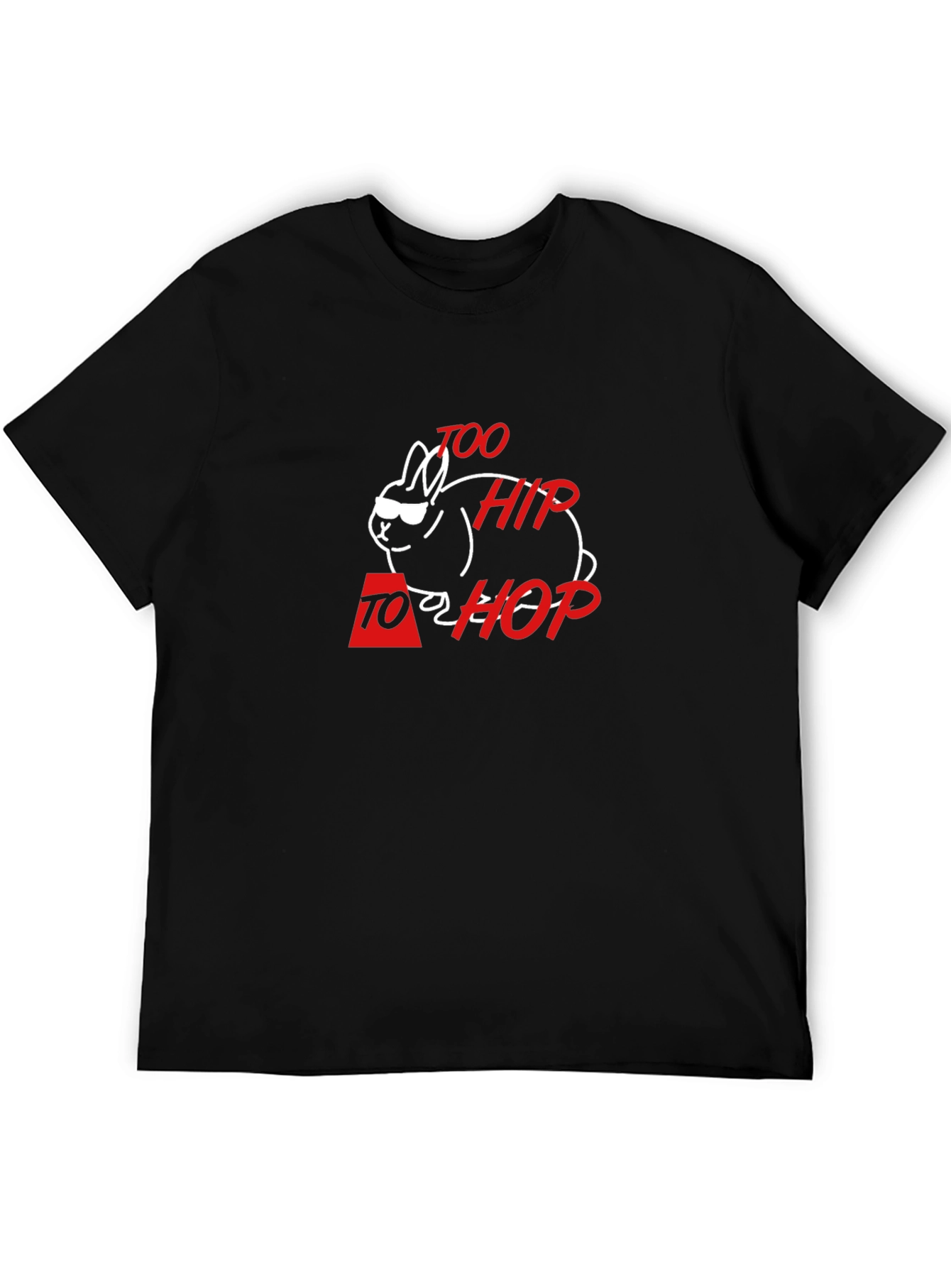 Too Hip to Hop Black T-Shirt