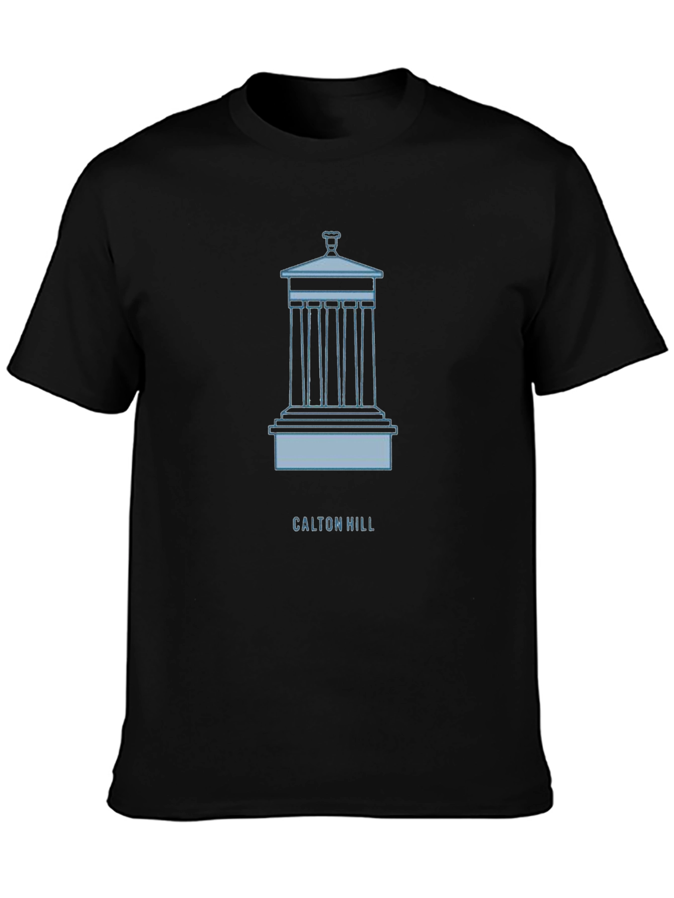 Calton Hill Monument Graphic Tee - Classic Style