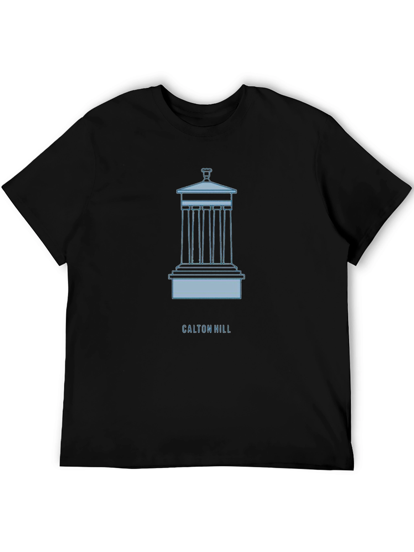 Calton Hill Monument Graphic Tee - Classic Style
