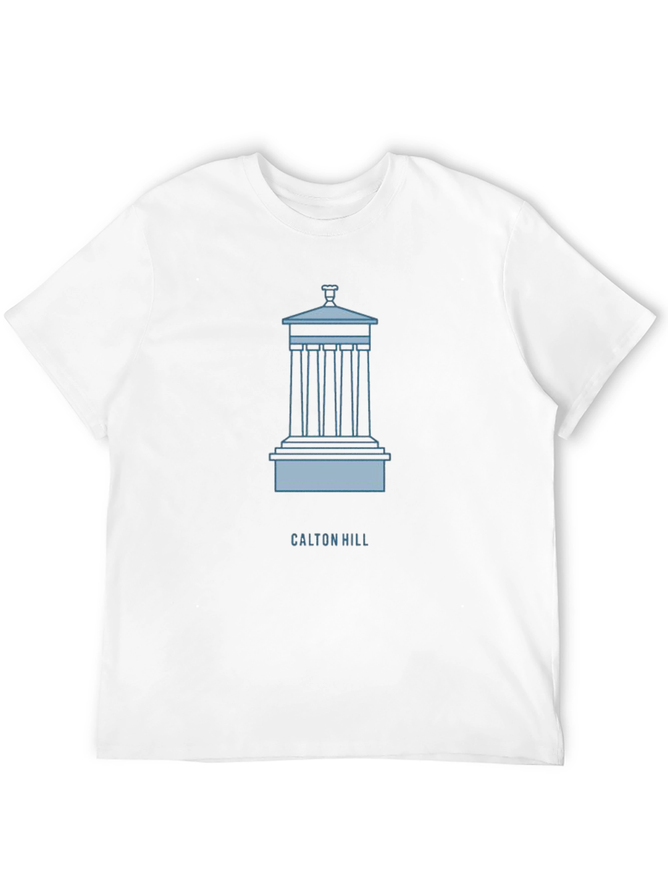 Calton Hill Monument Graphic Tee - Classic Style