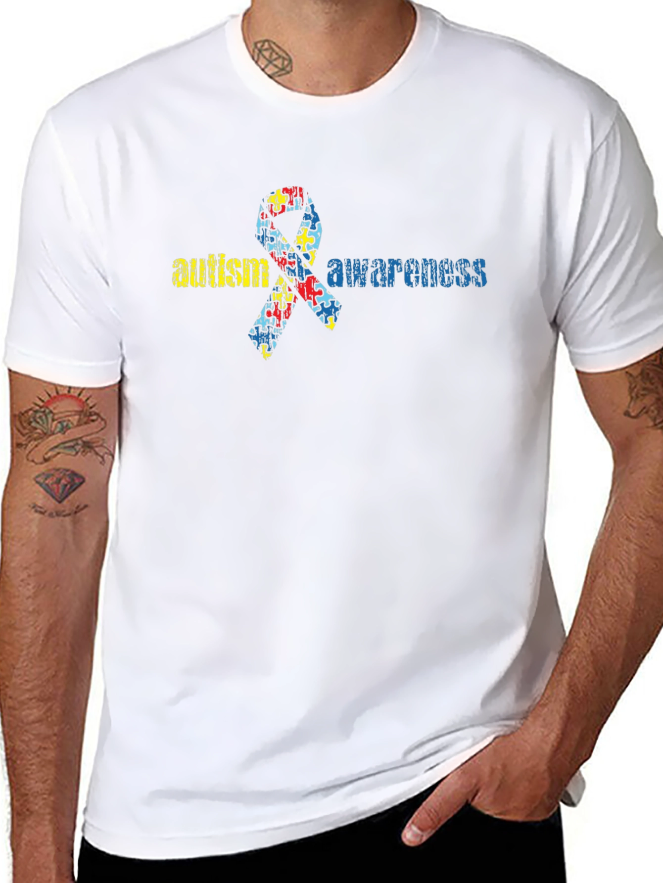Autism Awareness Ribbon T-Shirt