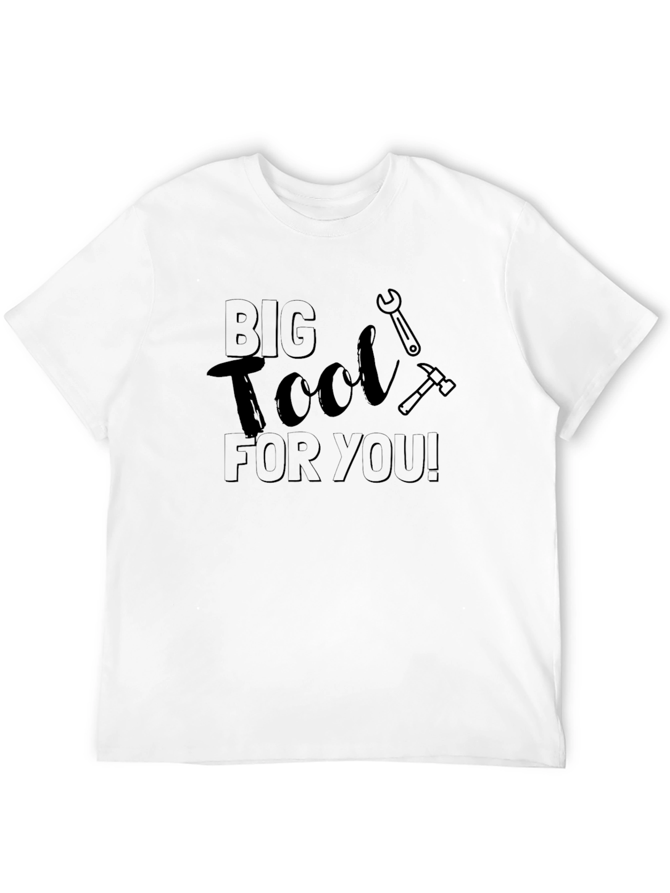 Big Tool For You Black Graphic T-Shirt
